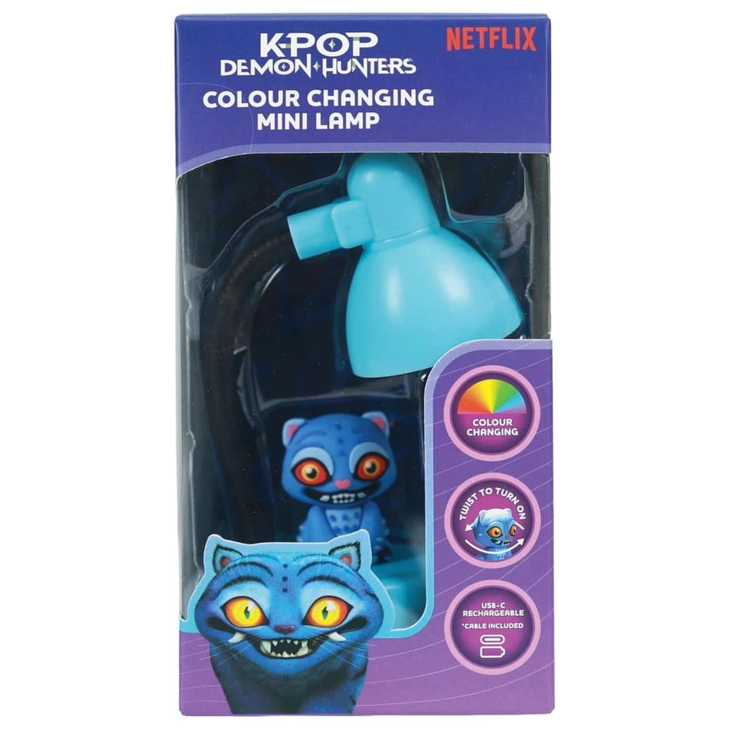 KPop Demon Hunters Mini Lampka LED z Figurką Derpy 11 cm zdjęcie produktu