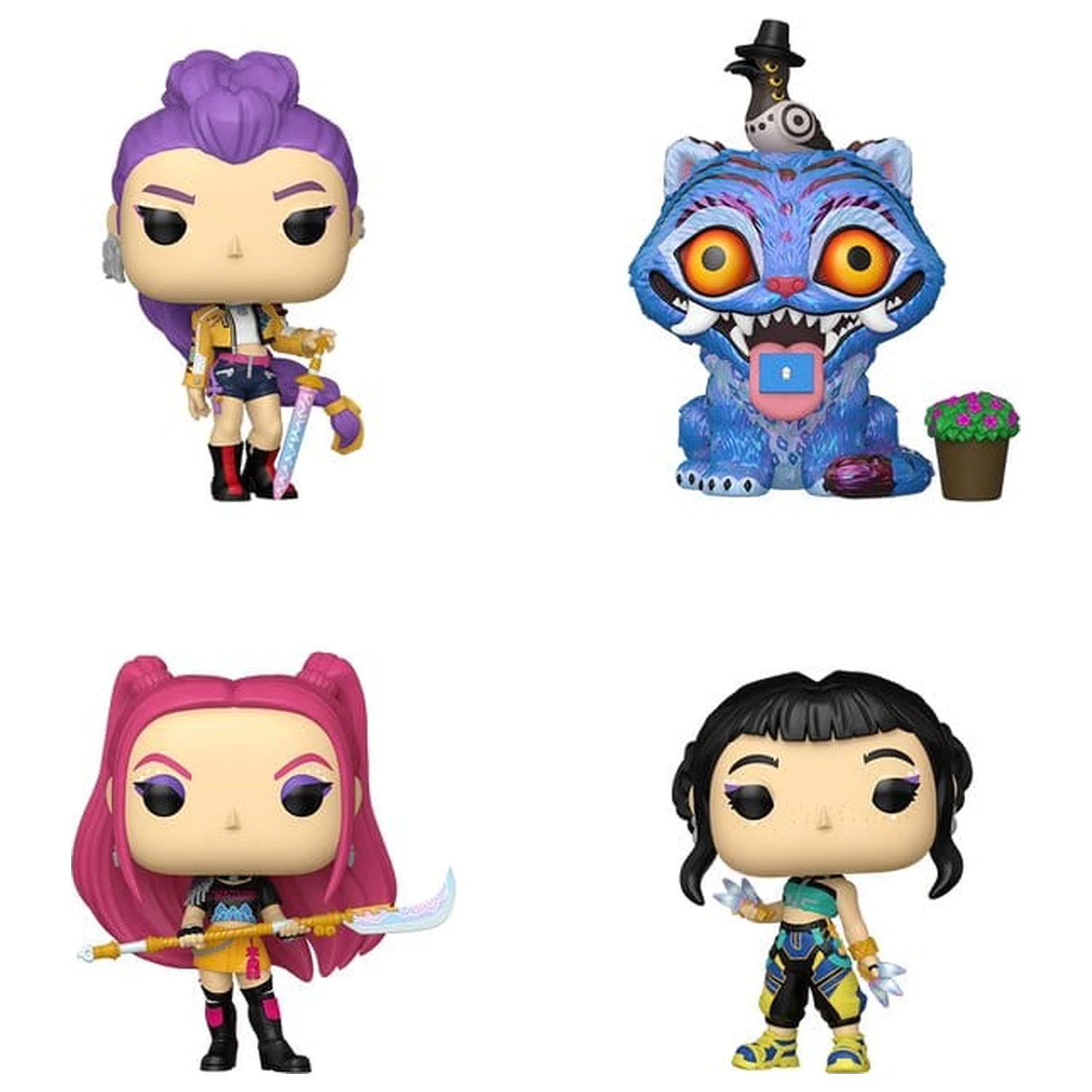 KPop Demon Hunters Funko POP! Figurki winylowe 4-pak Funko POP DH zdjęcie produktu