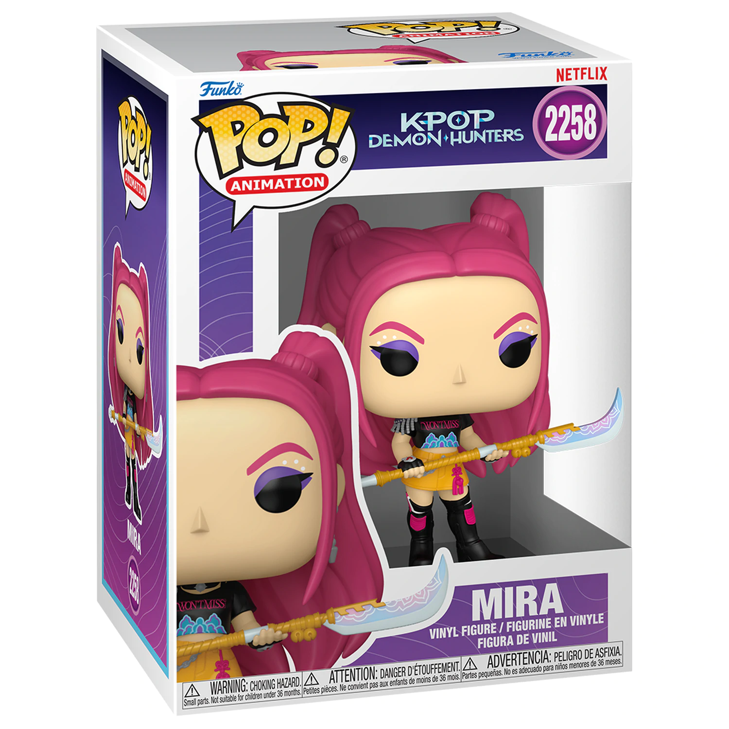 KPop Demon Hunters Funko POP! Animation Winylowa Figurka Mirai 9 cm zdjęcie produktu