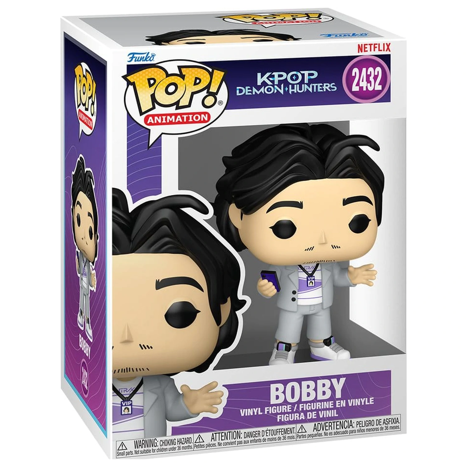 KPop Demon Hunters Funko POP! Animation Vinyl Figure Bobby 9 cm zdjęcie produktu