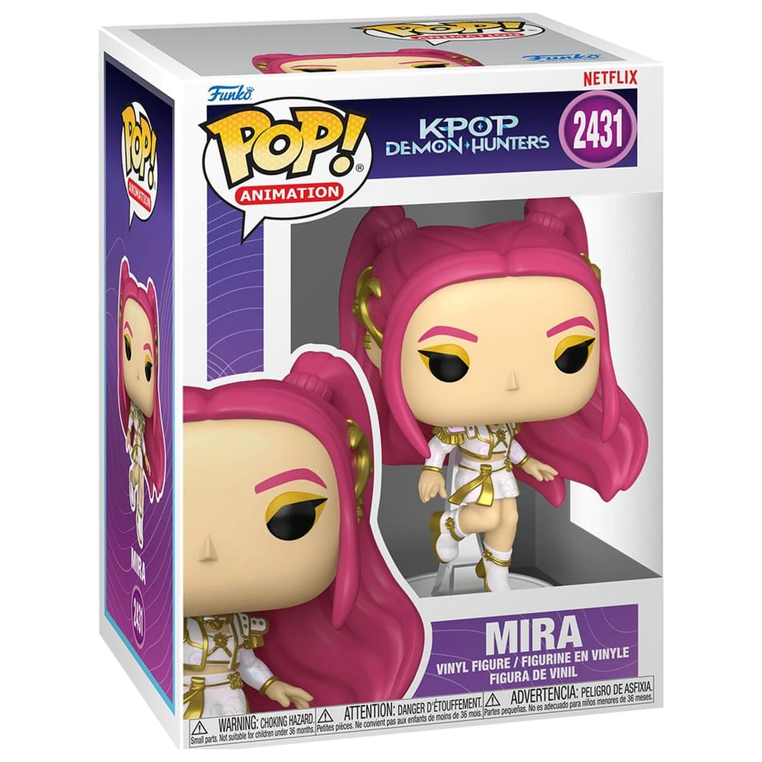 KPop Demon Hunters Funko POP! Animation Vinyl Figure Mira 9 cm zdjęcie produktu