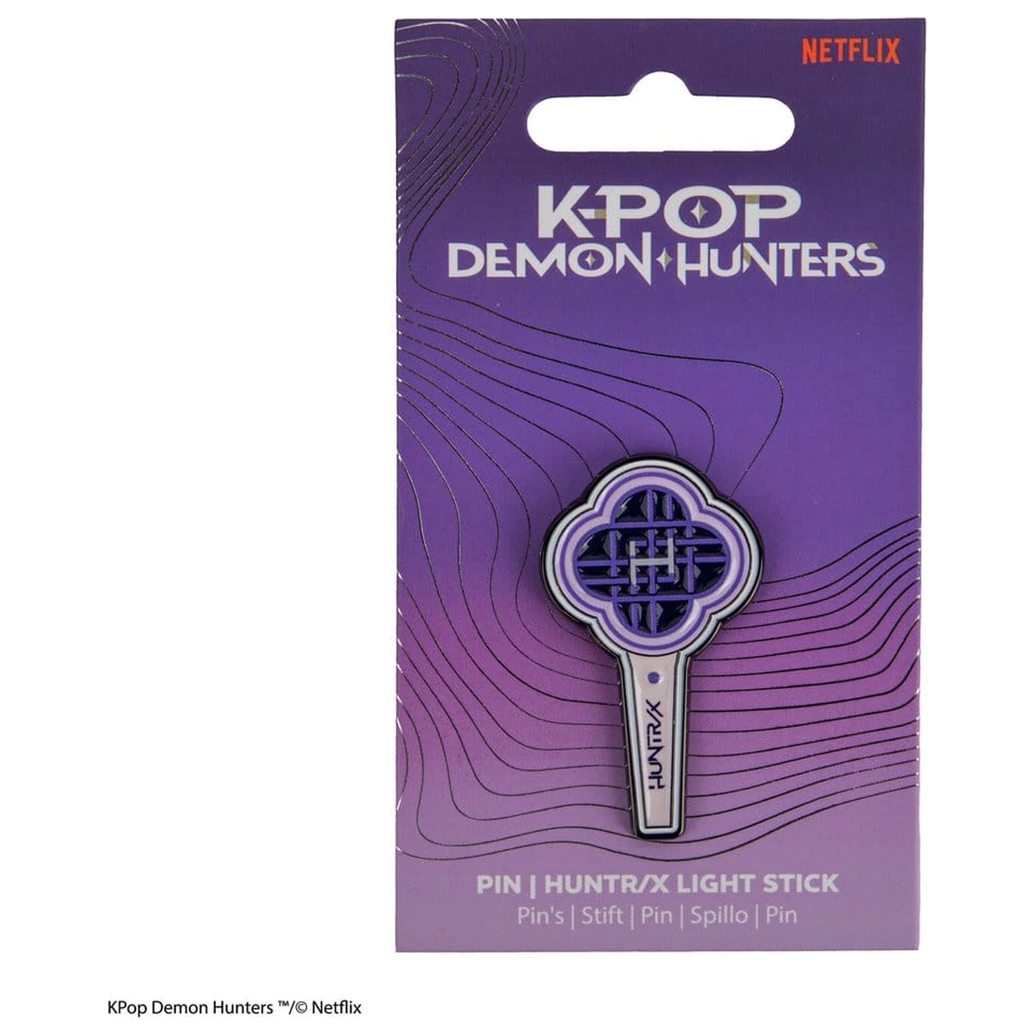 KPop Demon Hunters Przypinka HUNTR/X Light Stick zdjęcie produktu