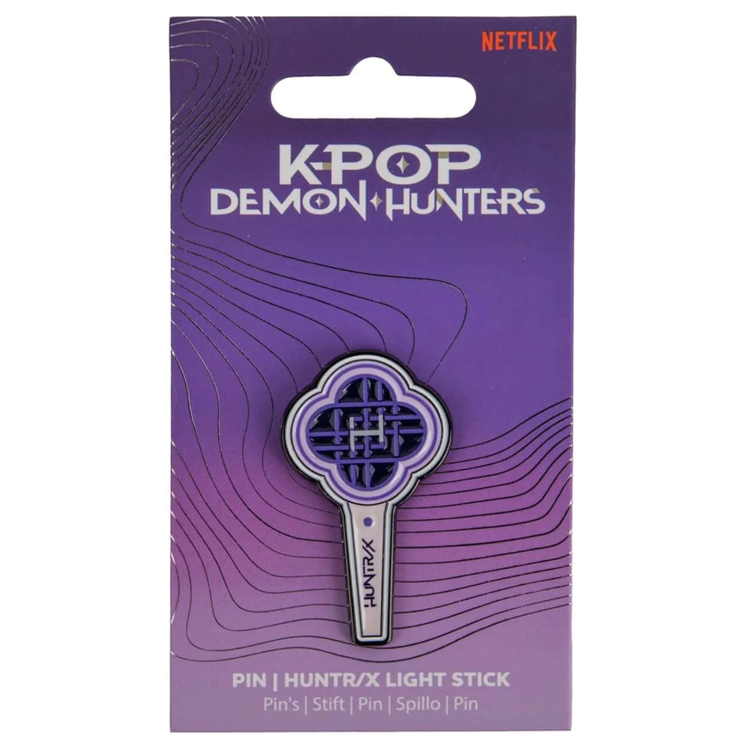 KPop Demon Hunters Przypinka HUNTR/X Light Stick zdjęcie produktu