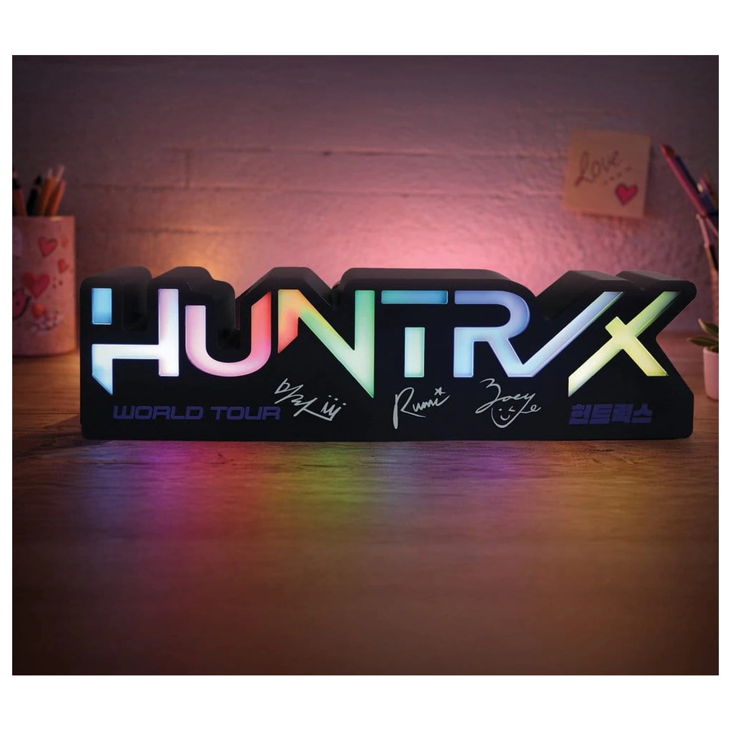 KPop Demon Hunters Lampka Logo Huntr/x zdjęcie produktu