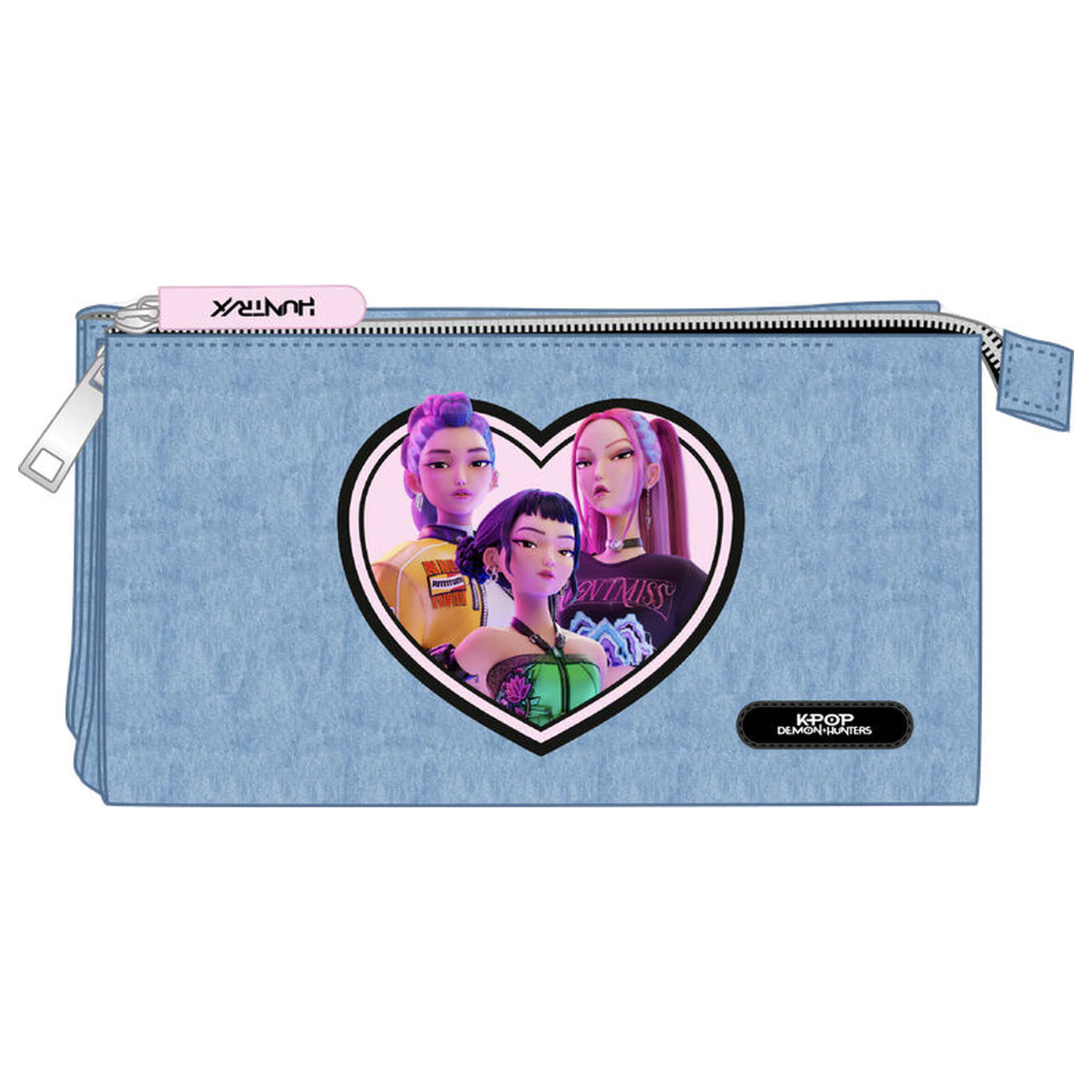 Kpop Demon Hunters Huntrix potrójny piórnik zdjęcie produktu