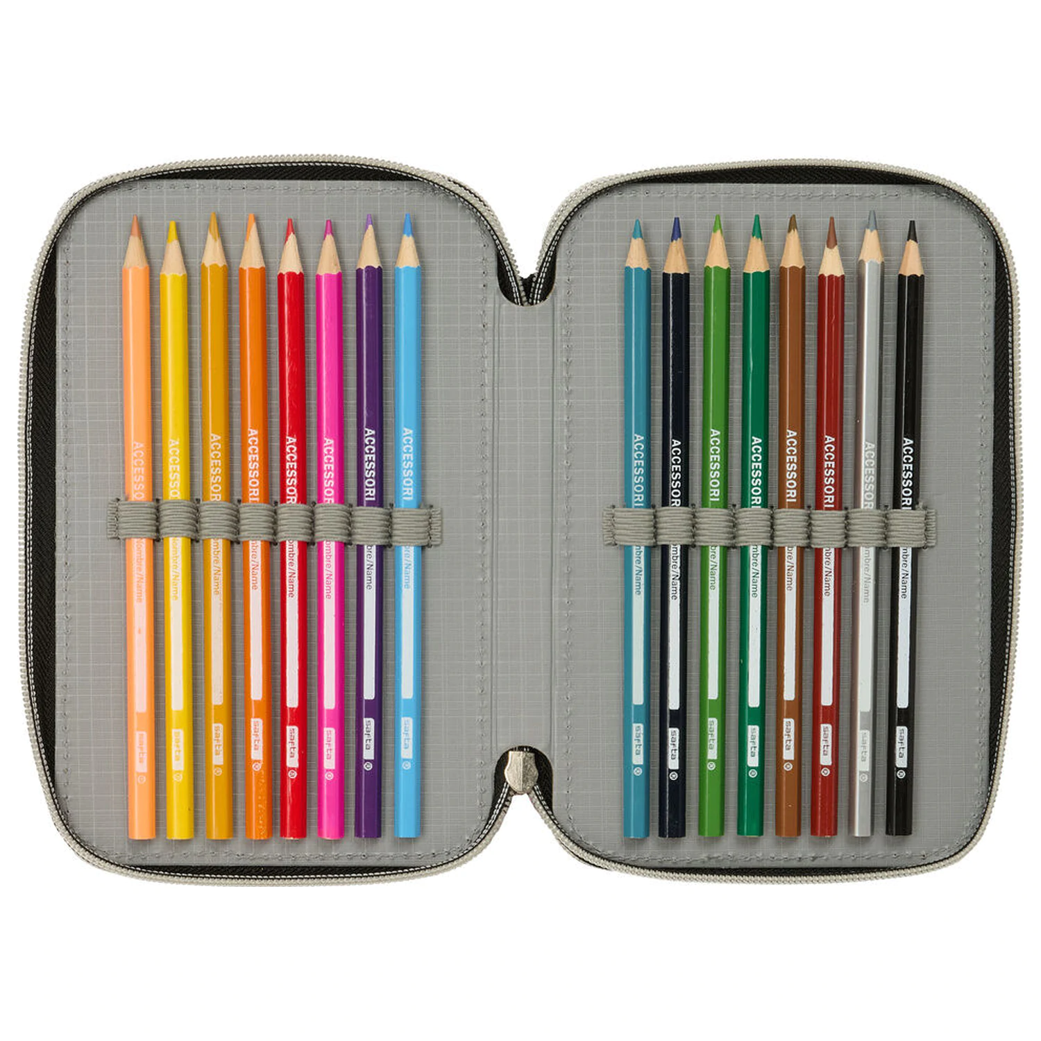 Kpop Demon Hunters Huntrix potrójny piórnik 37 szt. zdjęcie produktu