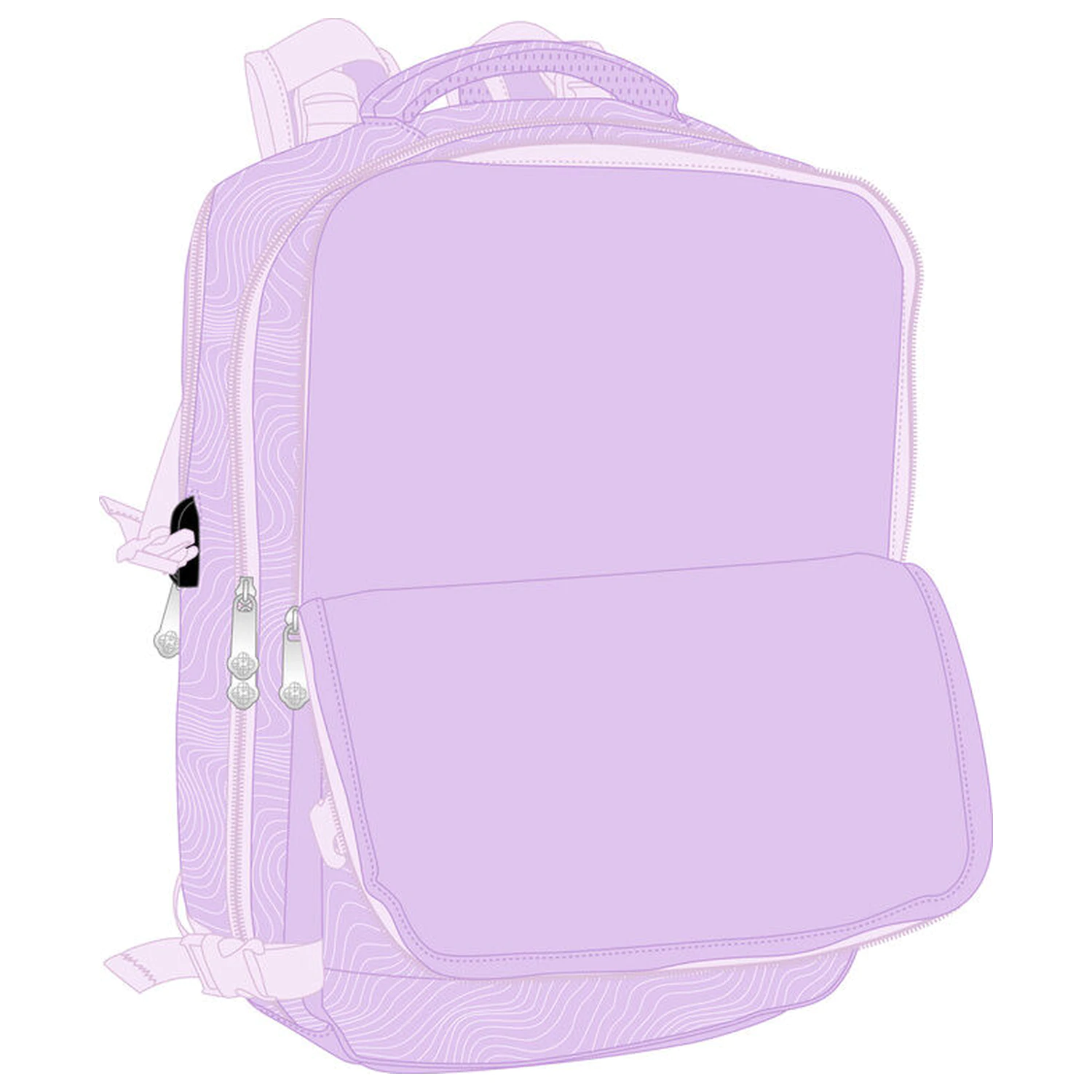 Plecak podróżny Demon Hunters Kpop Iconic Cabin 44cm zdjęcie produktu