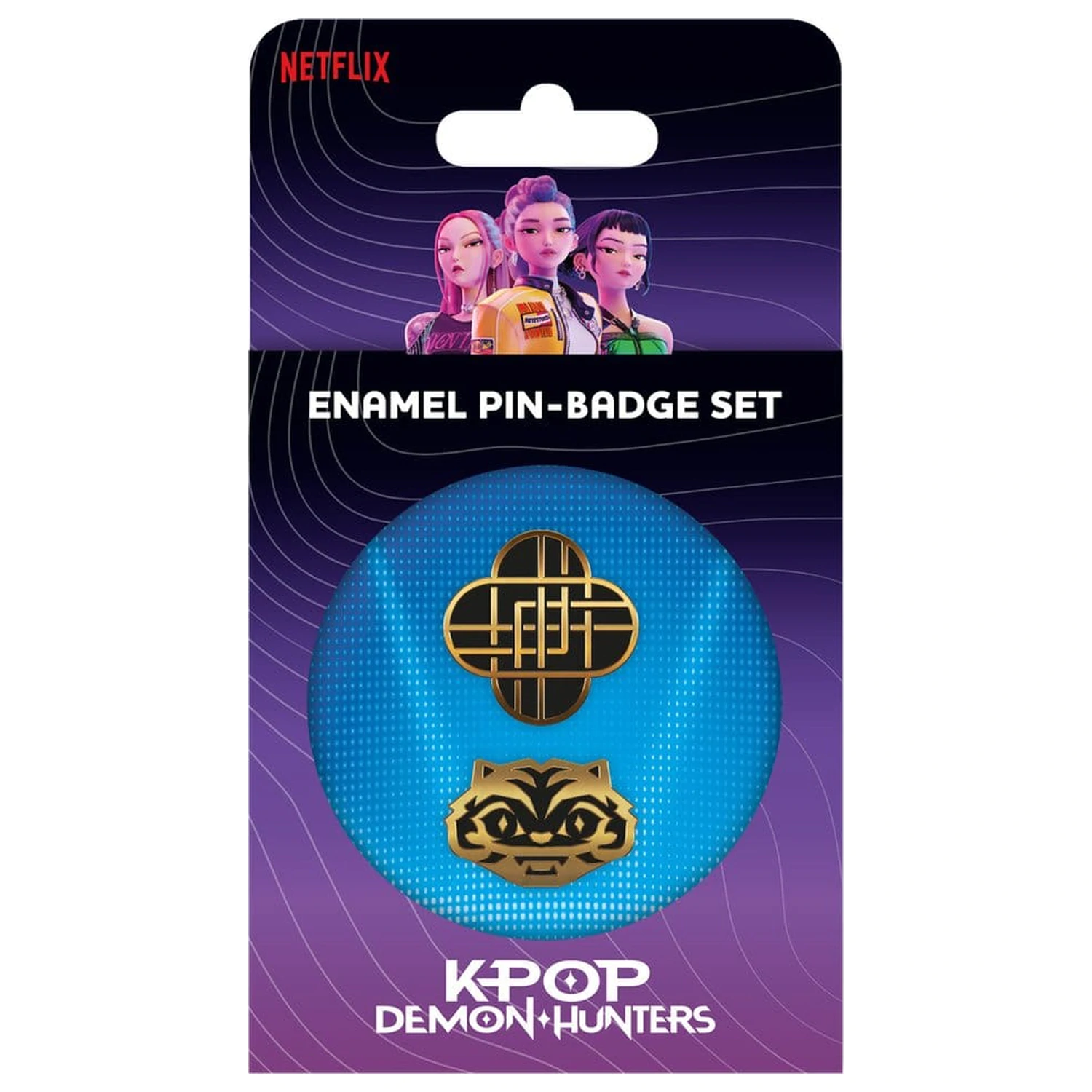 KPop Demon Hunters zestaw Pin-Badge Golden zdjęcie produktu