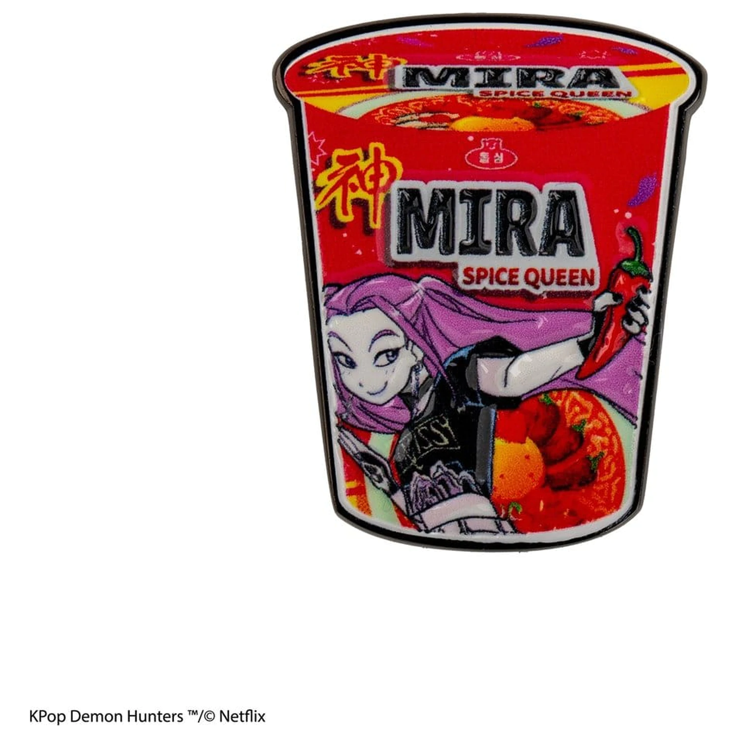 KPop Demon Hunters Pin Mira Spice Queen Nudle zdjęcie produktu