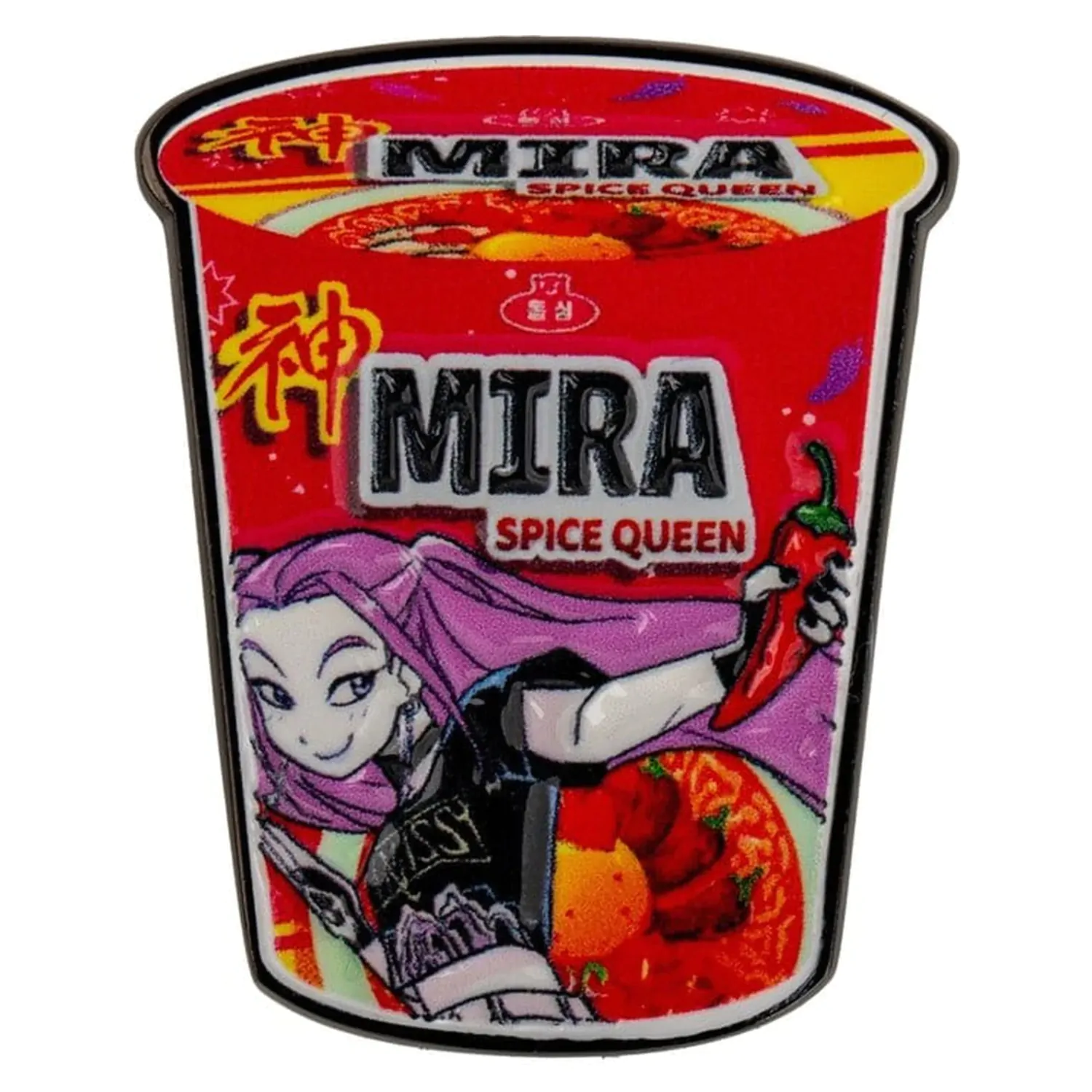 KPop Demon Hunters Pin Mira Spice Queen Nudle zdjęcie produktu