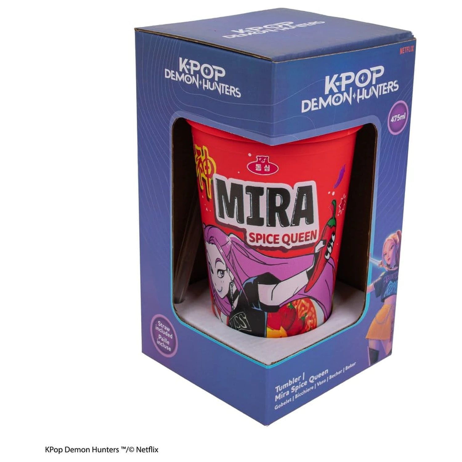 KPop Demon Hunters Tumbler Mira Spice Queen zdjęcie produktu