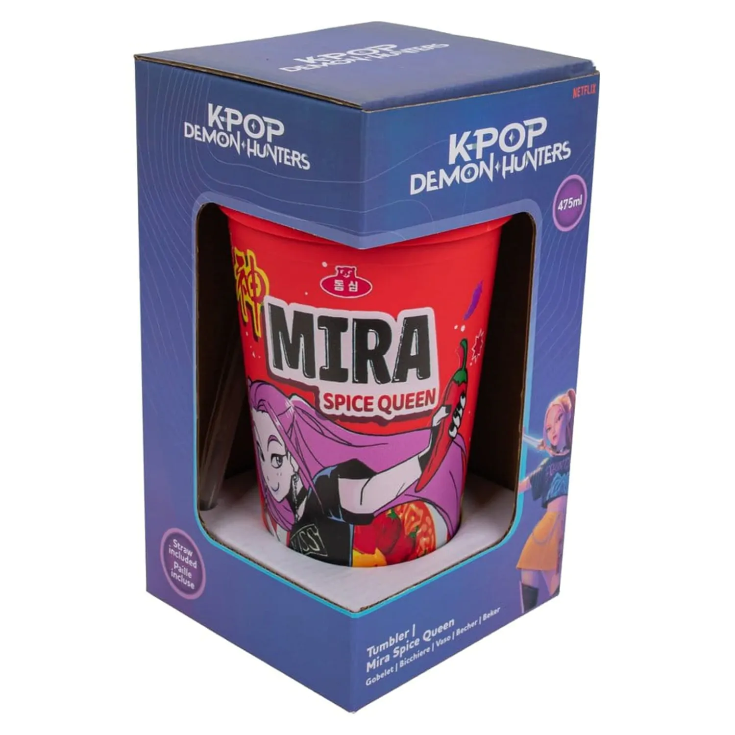 KPop Demon Hunters Tumbler Mira Spice Queen zdjęcie produktu