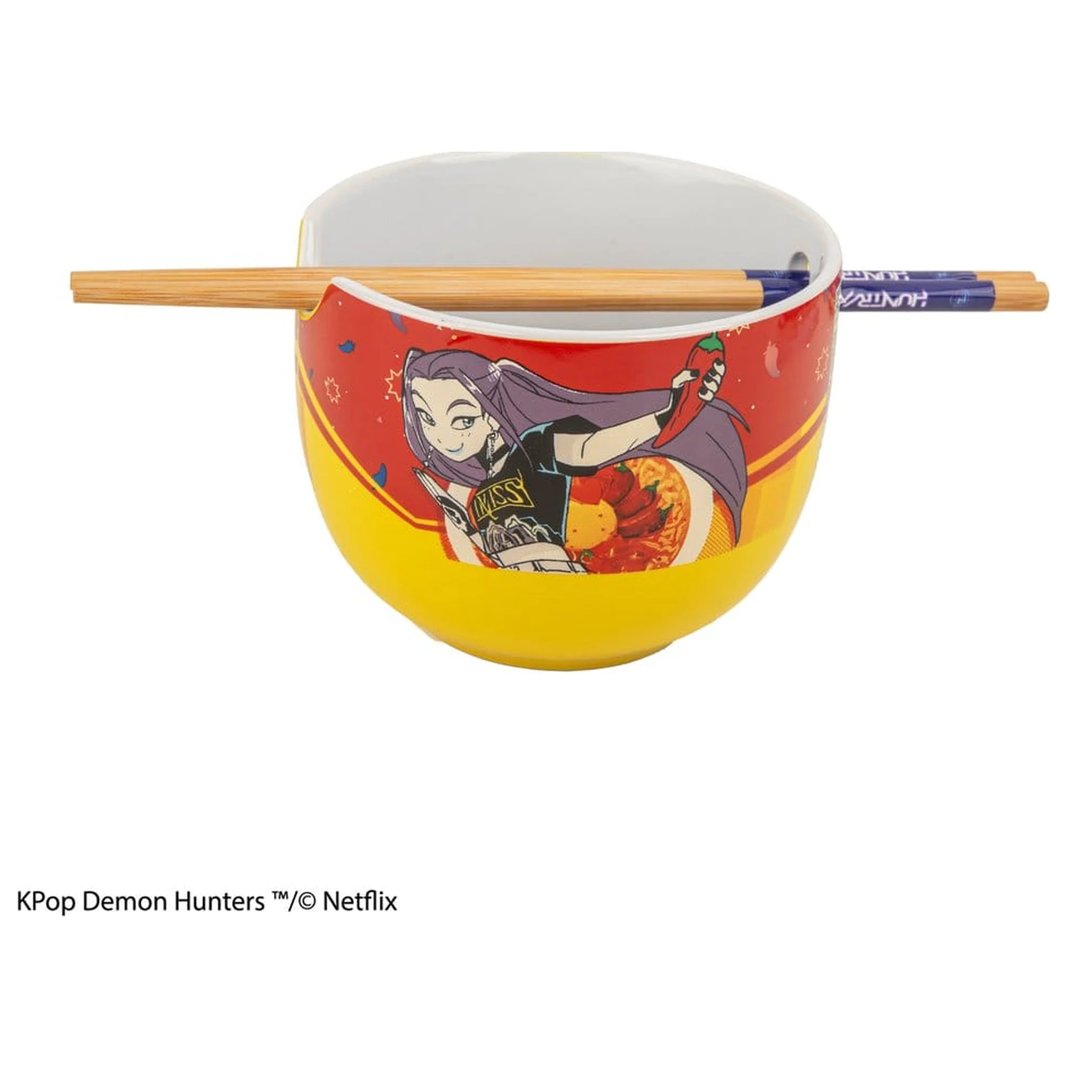 KPop Demon Hunters Miska na Ramen z pałeczkami Mira Spice Queen zdjęcie produktu