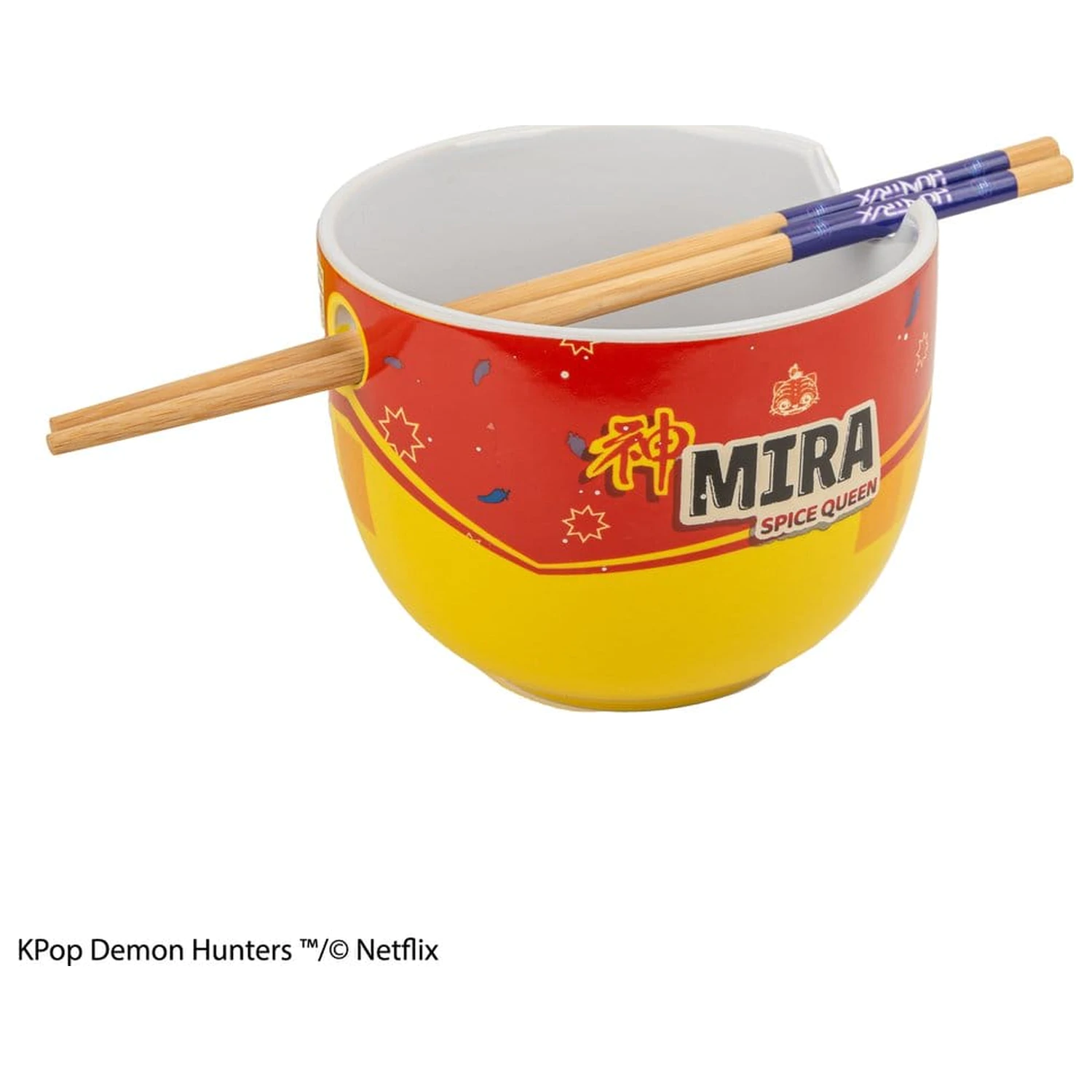 KPop Demon Hunters Miska na Ramen z pałeczkami Mira Spice Queen zdjęcie produktu