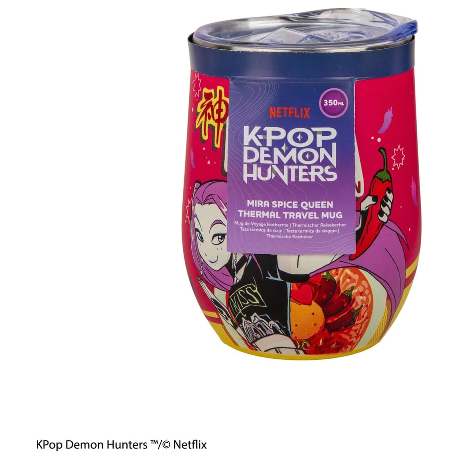 KPop Demon Hunters Kubek podróżny Mira Spice Queen zdjęcie produktu