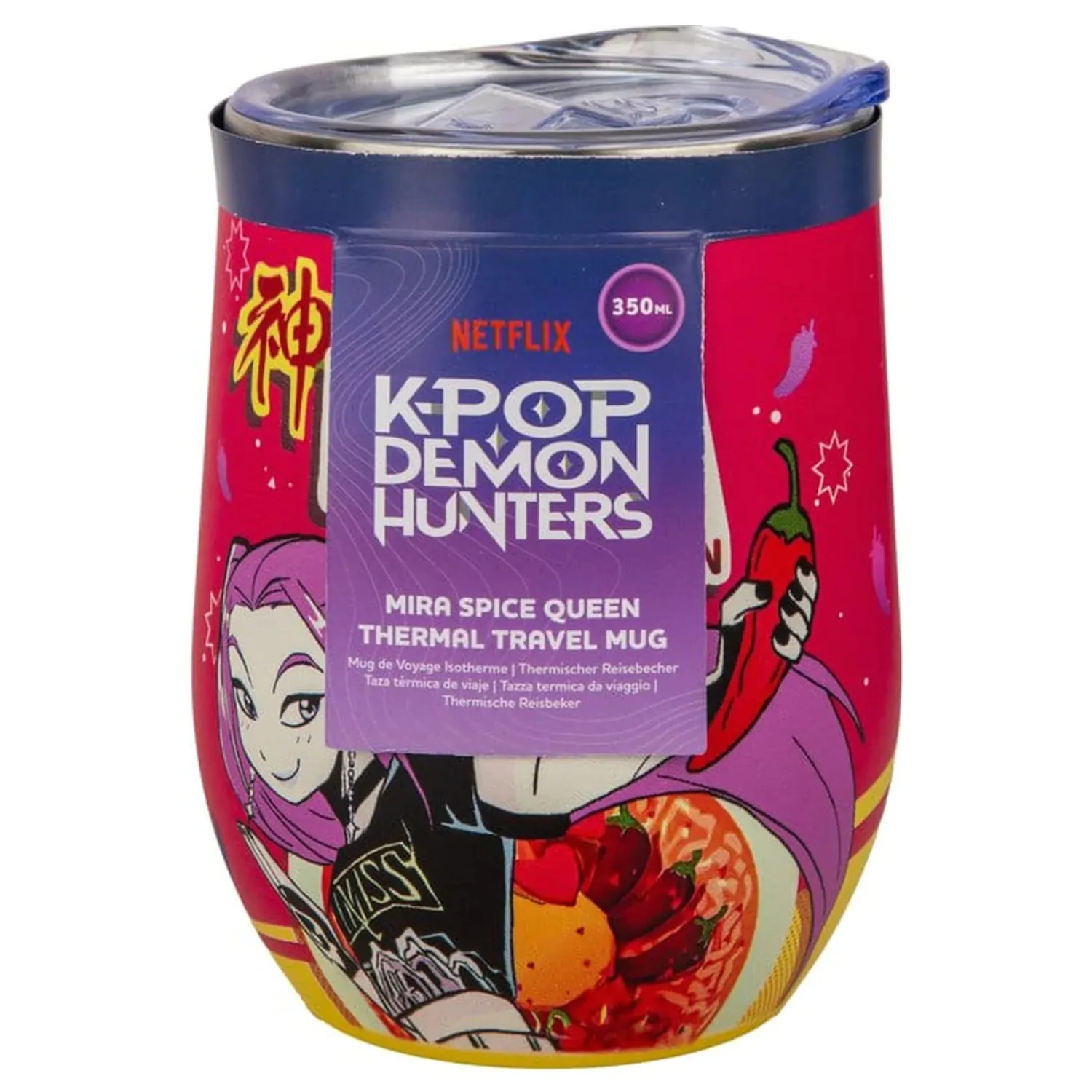 KPop Demon Hunters Kubek podróżny Mira Spice Queen zdjęcie produktu
