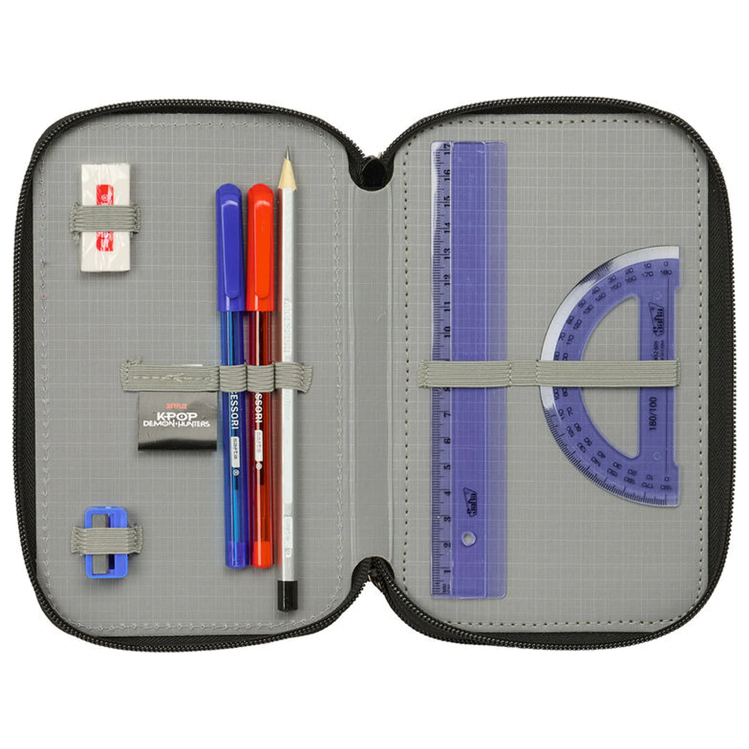 Kpop Demon Hunters Negra potrójny piórnik 37szt. zdjęcie produktu