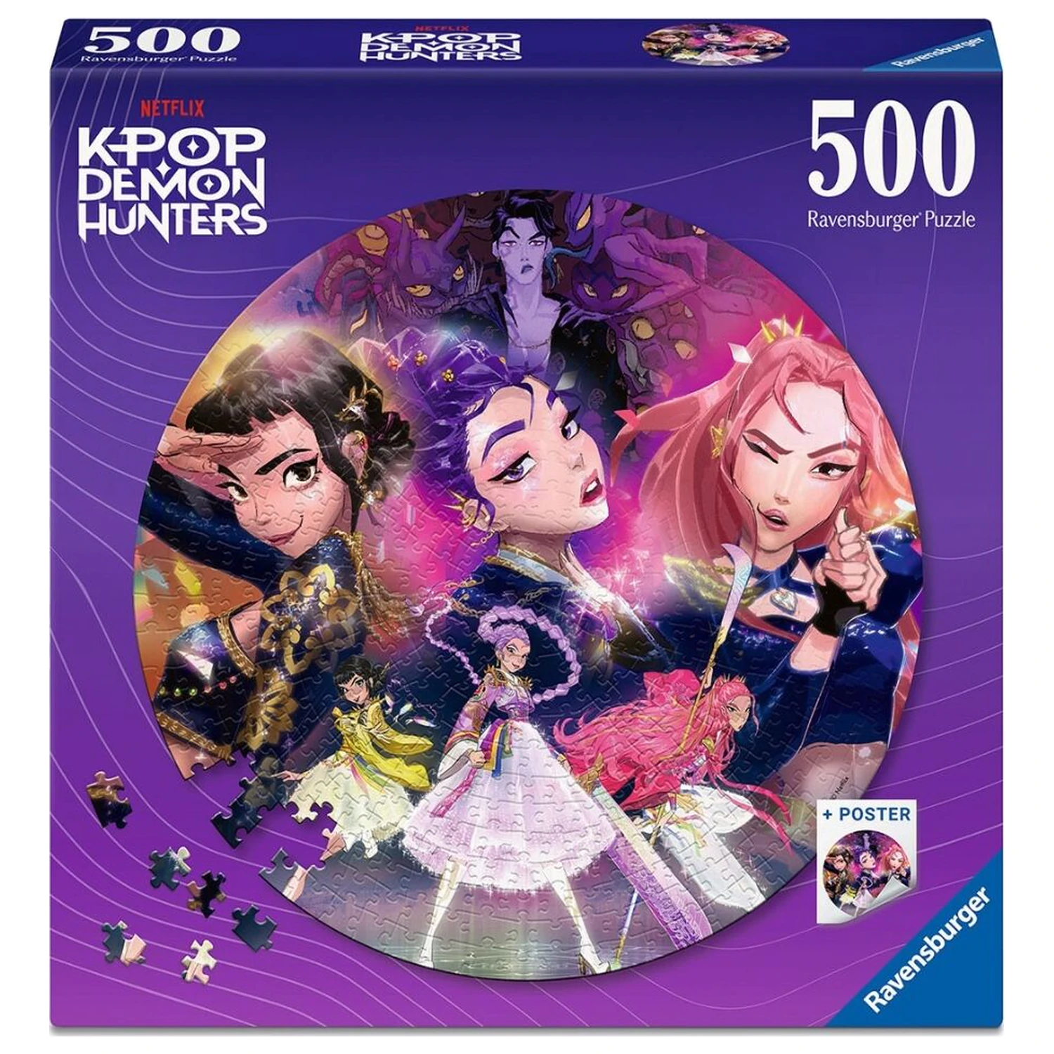 Kpop Demon Hunters puzzle 500 szt. zdjęcie produktu