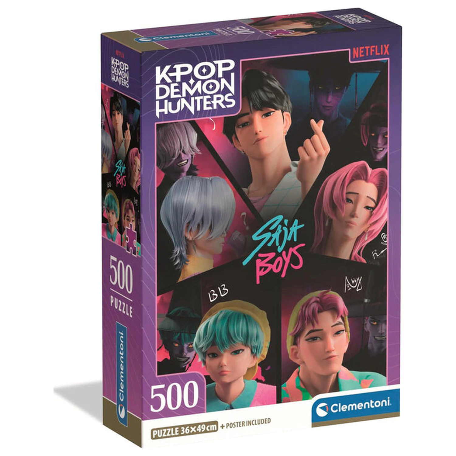 Kpop Demon Hunters puzzle 500 szt. zdjęcie produktu