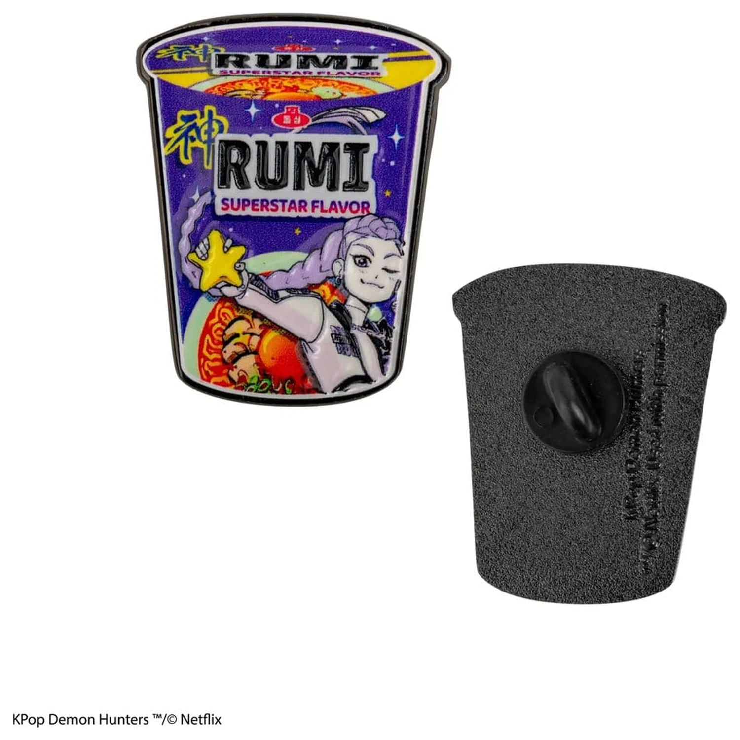 KPop Demon Hunters Pin Rumi Superstar Flavor Noodles zdjęcie produktu