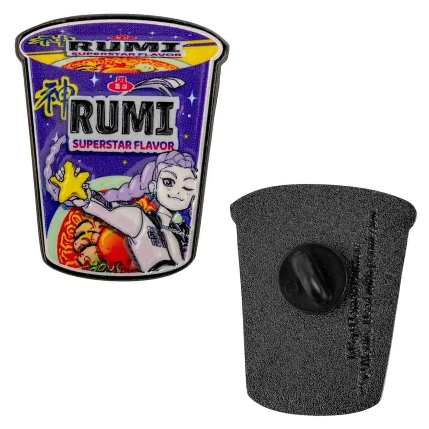 KPop Demon Hunters Pin Rumi Superstar Flavor Noodles zdjęcie produktu