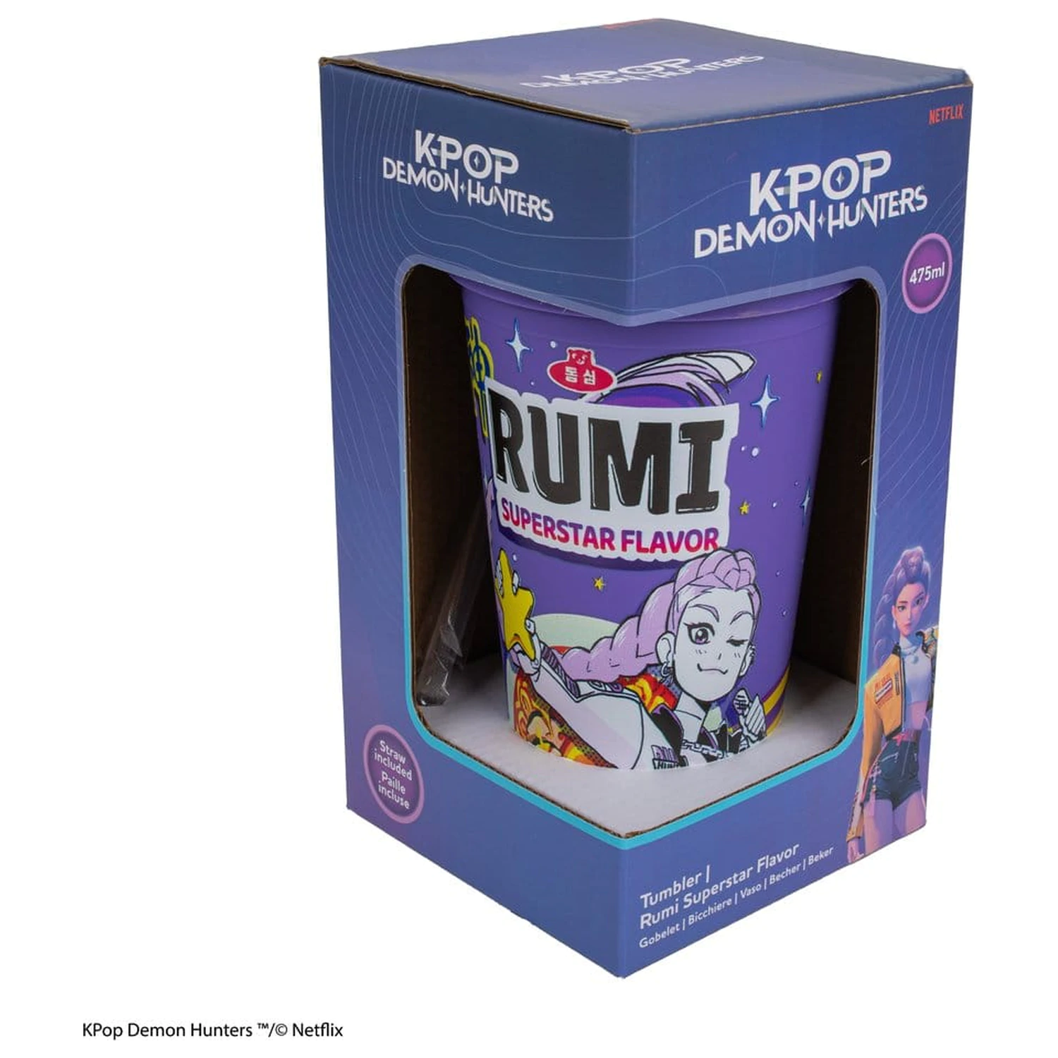 KPop Demon Hunters Tumbler Smak Rumi Superstar zdjęcie produktu