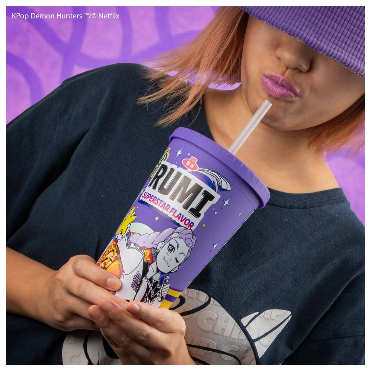 KPop Demon Hunters Tumbler Smak Rumi Superstar zdjęcie produktu