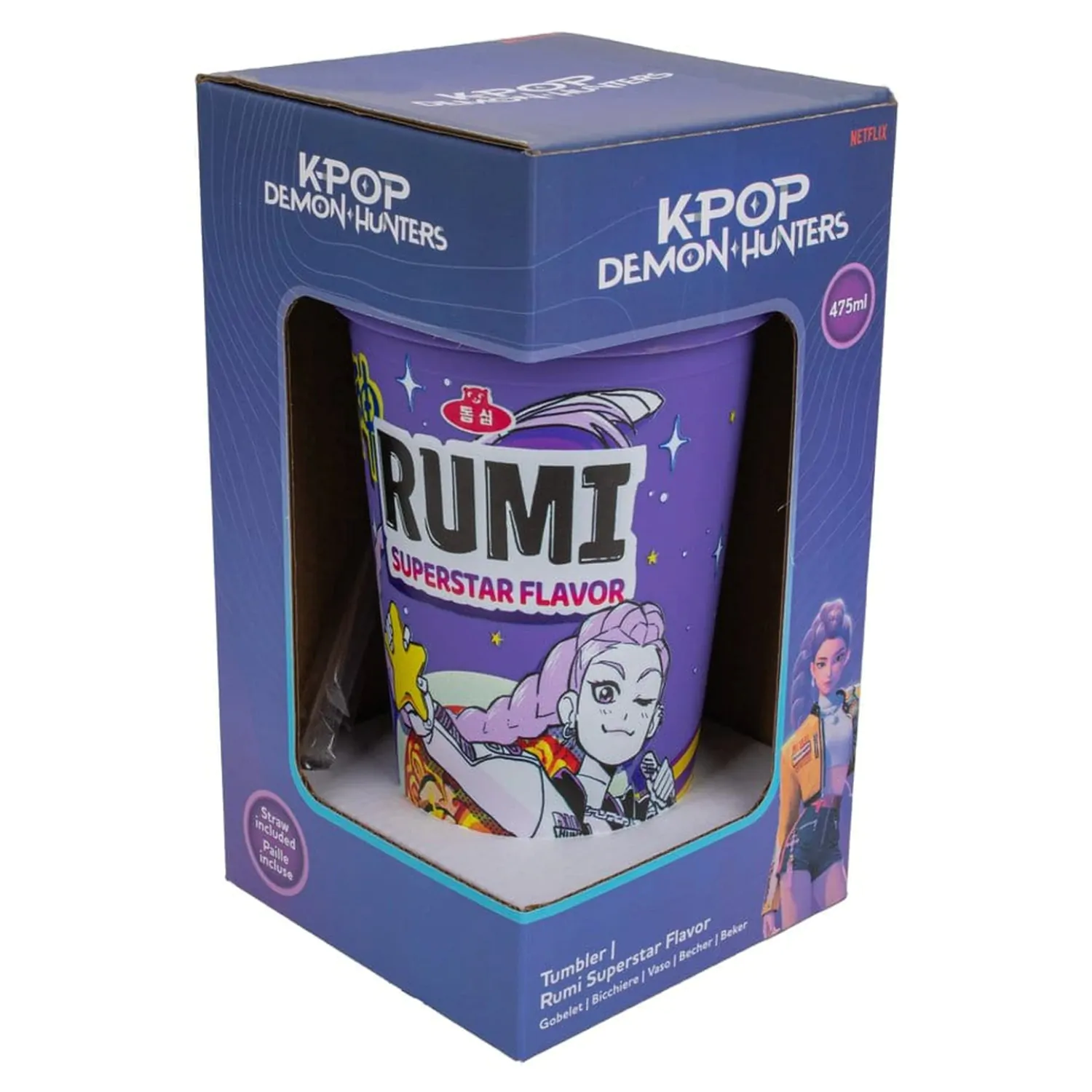 KPop Demon Hunters Tumbler Smak Rumi Superstar zdjęcie produktu