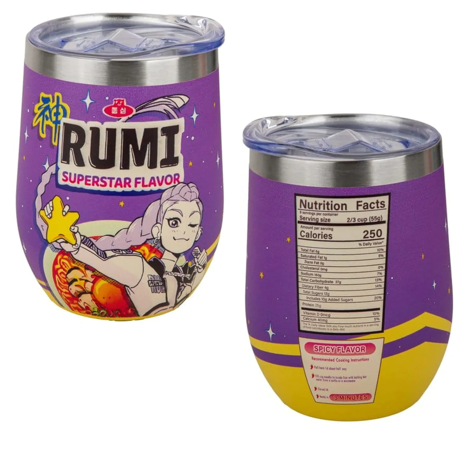 KPop Demon Hunters kubek podróżny Rumi Superstar Flavor zdjęcie produktu