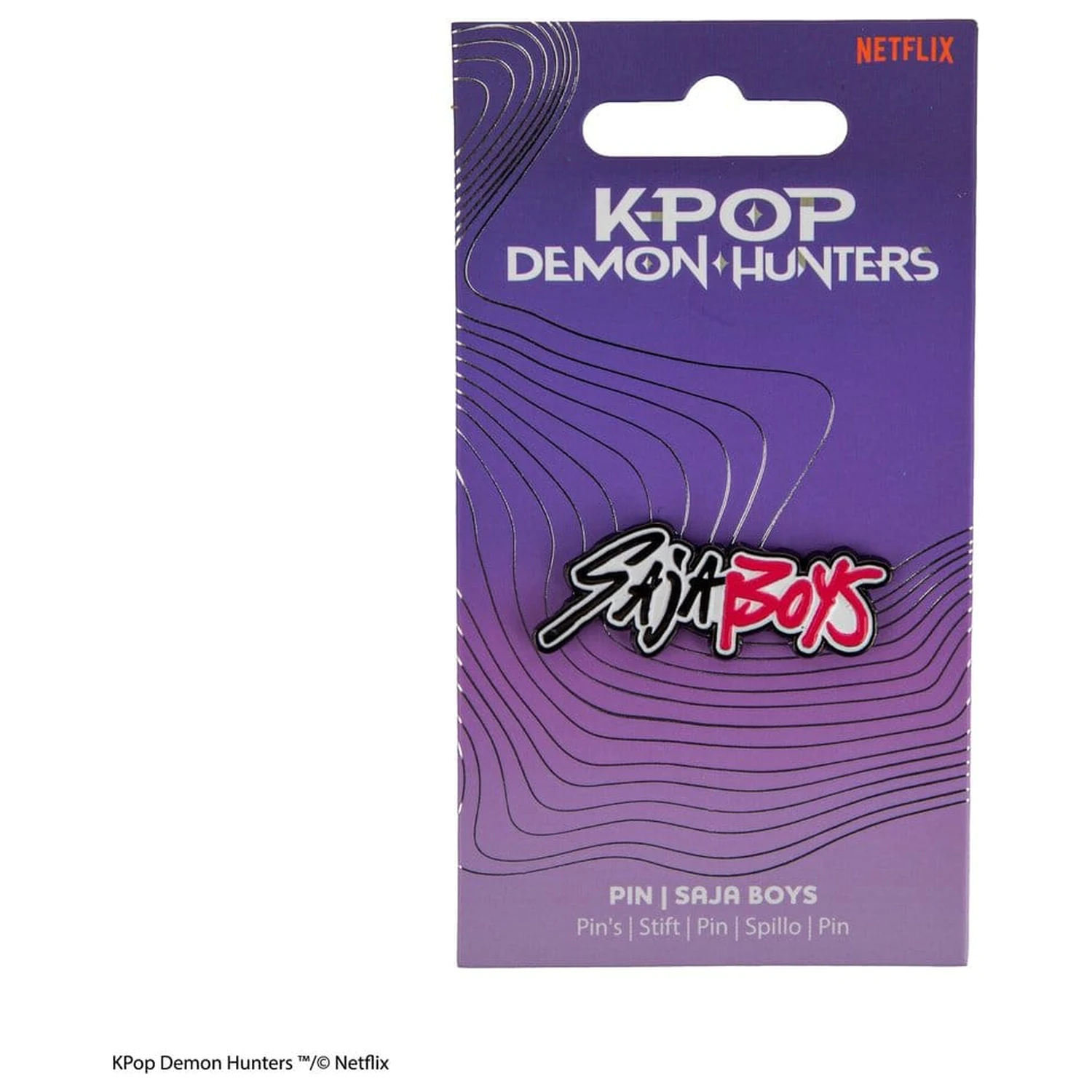 KPop Demon Hunters Pin Saja Boys zdjęcie produktu
