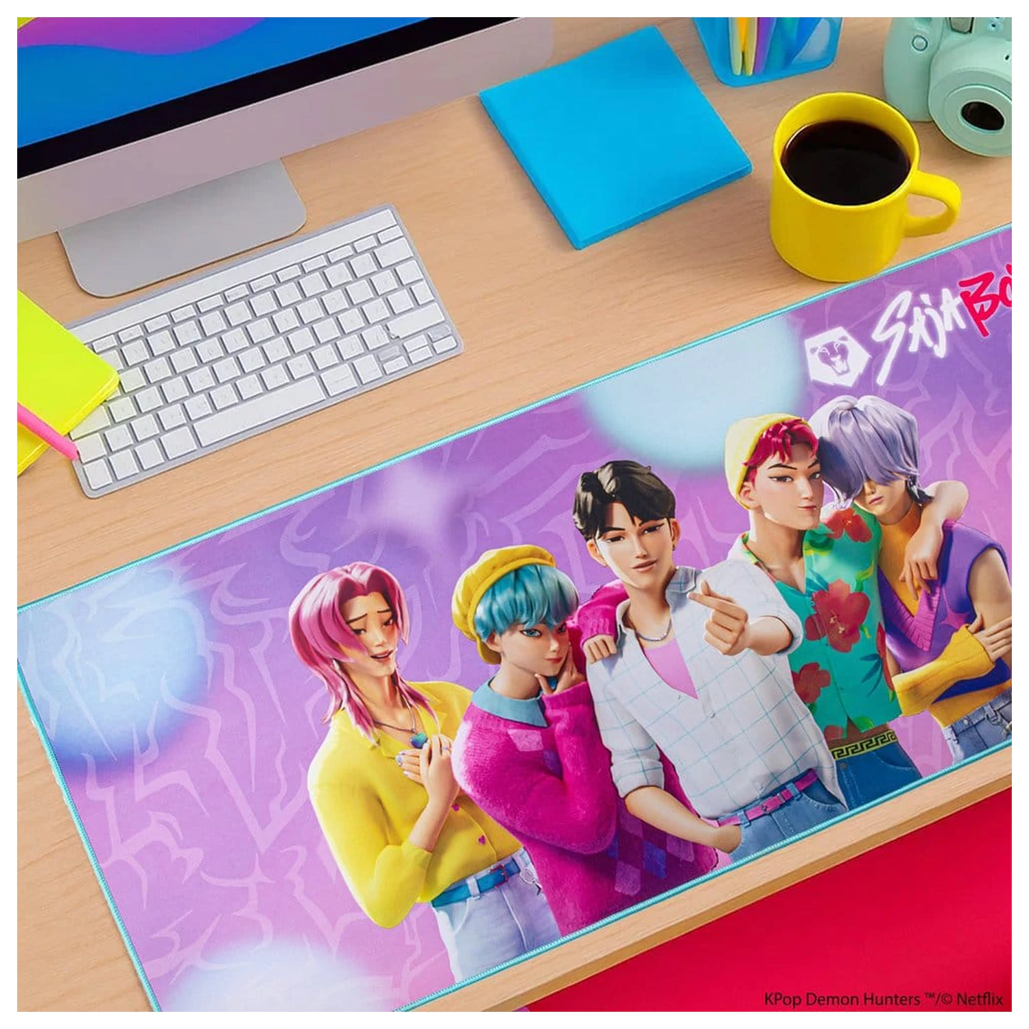 KPop Demon Hunters Podkładka na biurko Saja Boys XL zdjęcie produktu