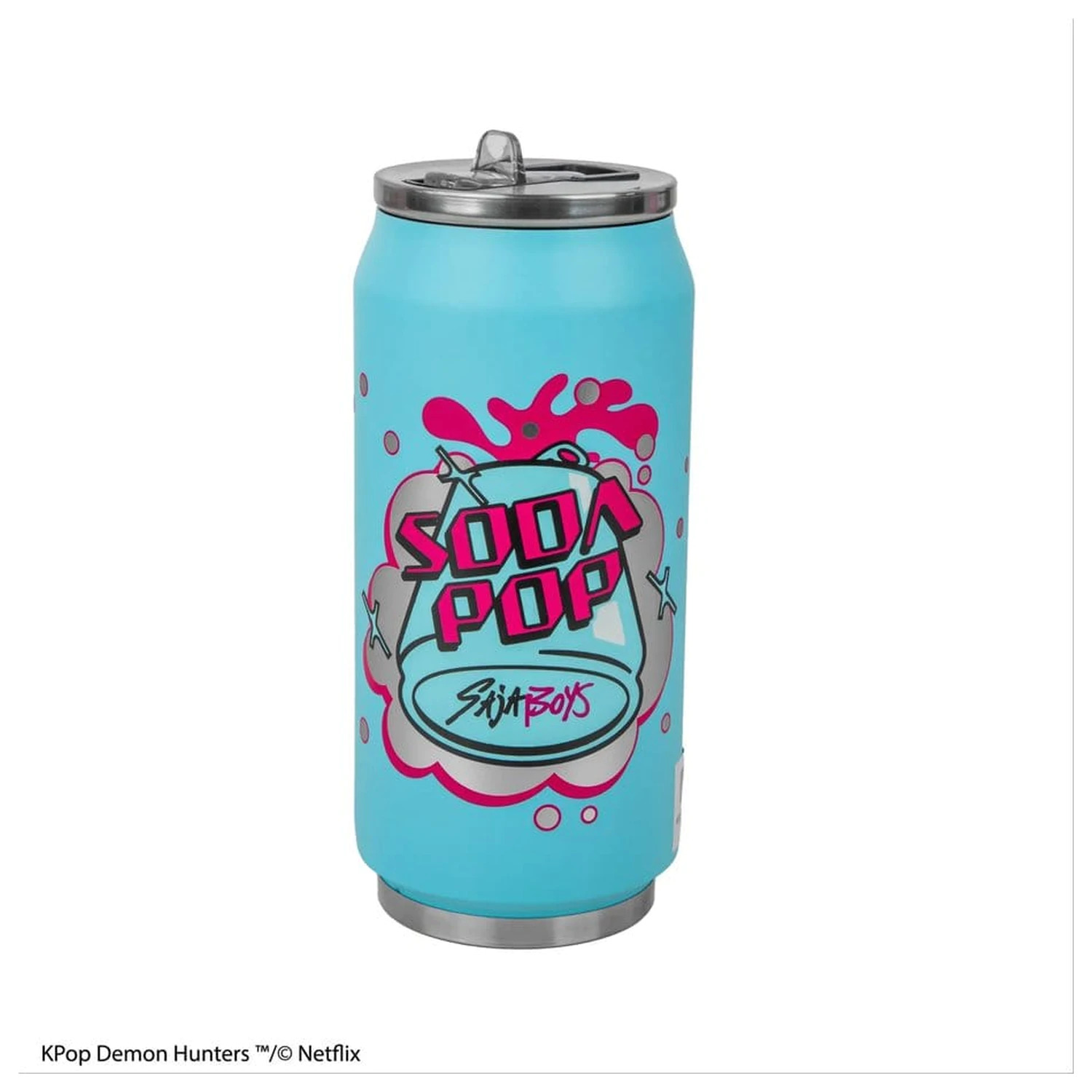 KPop Demon Hunters Termiczny kubek-słomka w puszce po napoju typu soda pop zdjęcie produktu