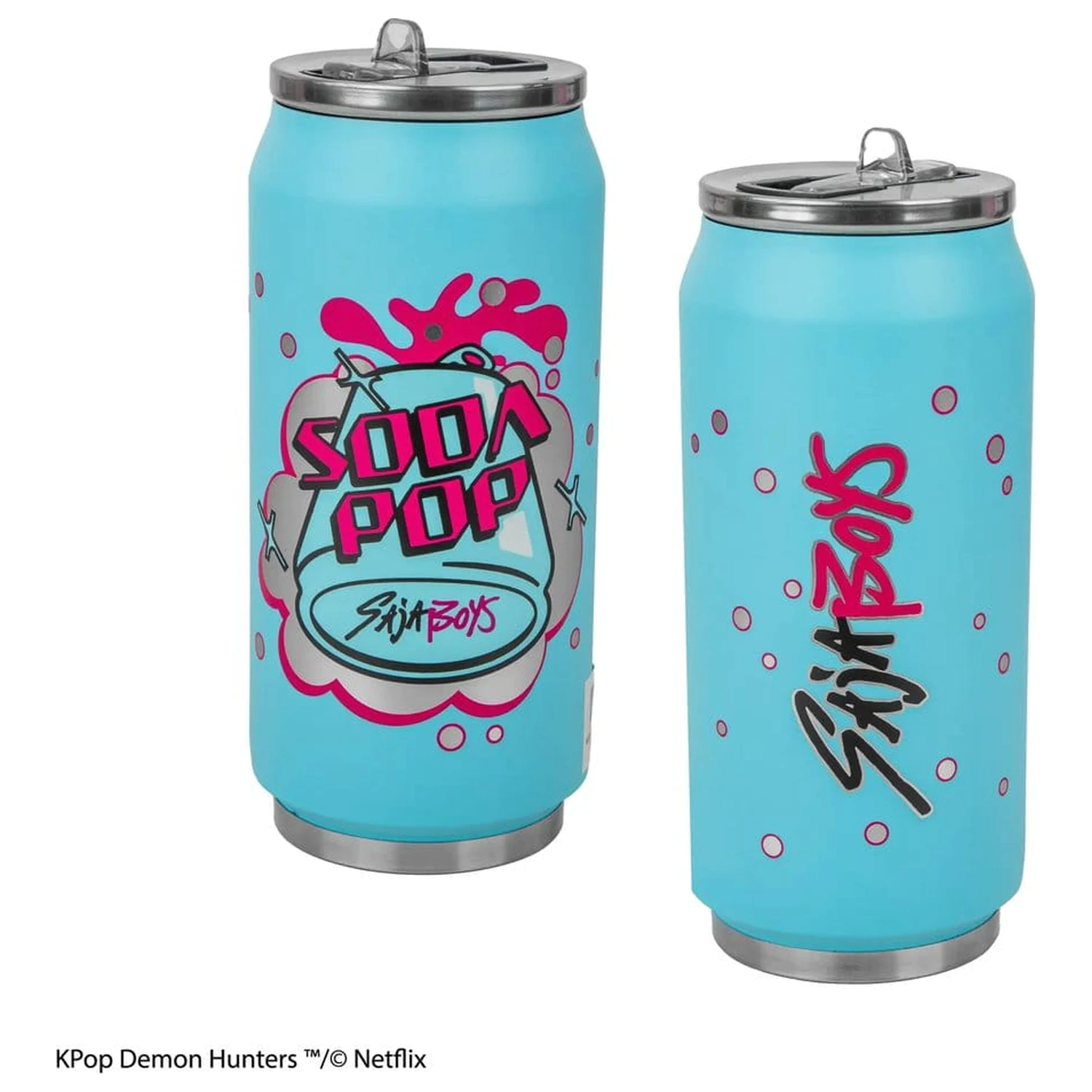 KPop Demon Hunters Termiczny kubek-słomka w puszce po napoju typu soda pop zdjęcie produktu