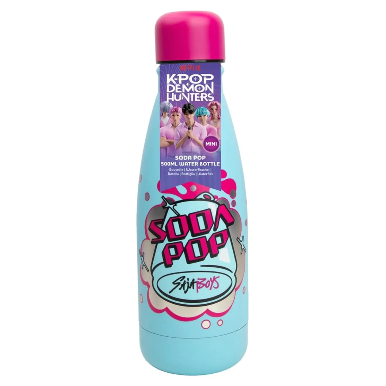KPop Demon Hunters Mini Butelka na wodę typu Soda Pop zdjęcie produktu