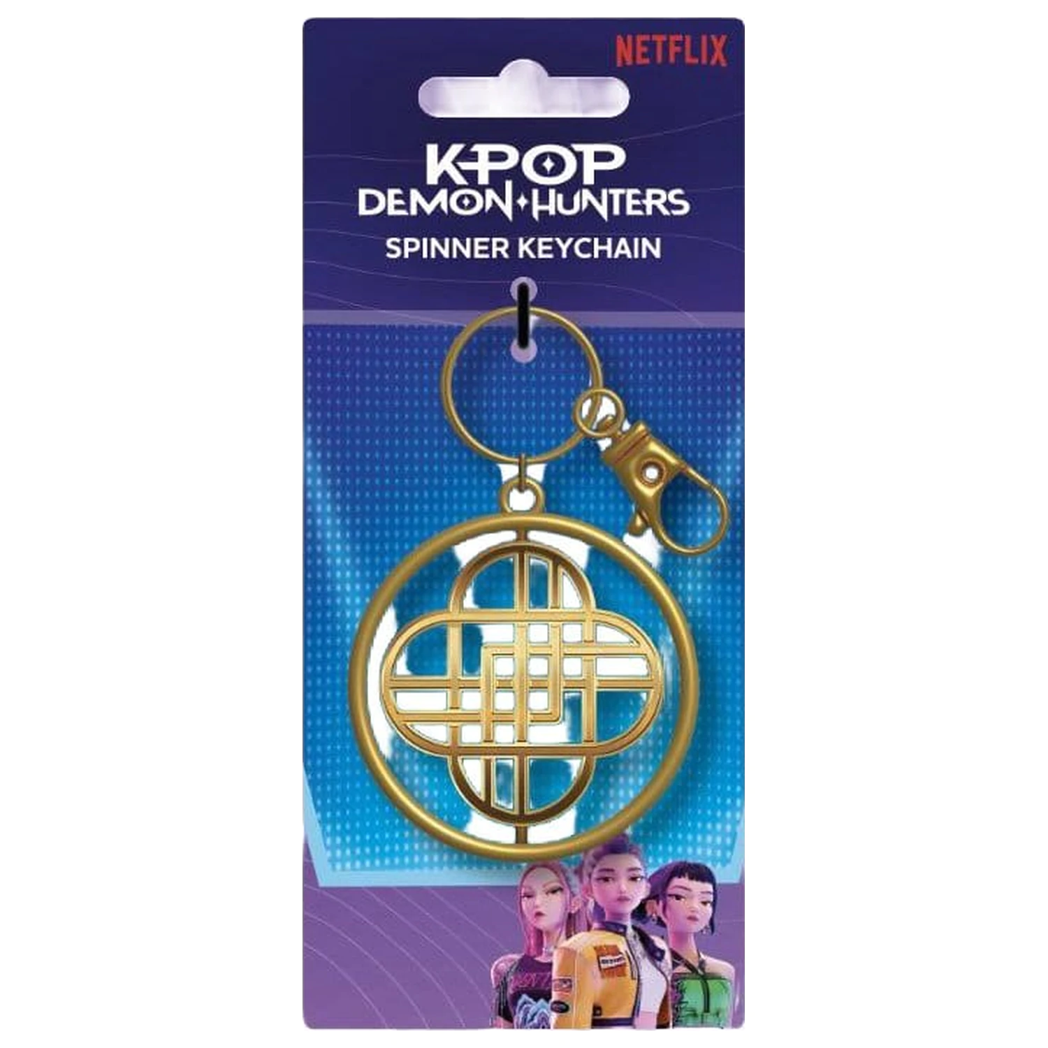 KPop Demon Hunters Spinner Breloczek Golden zdjęcie produktu