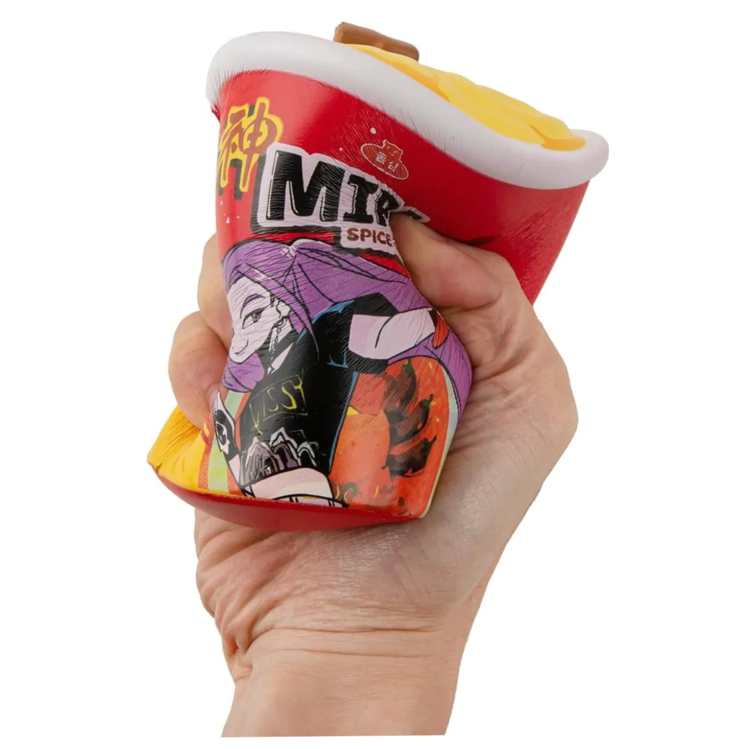 KPop Demon Hunters Squishy Antystresowa Figurka Mira Spice Queen Noodles zdjęcie produktu