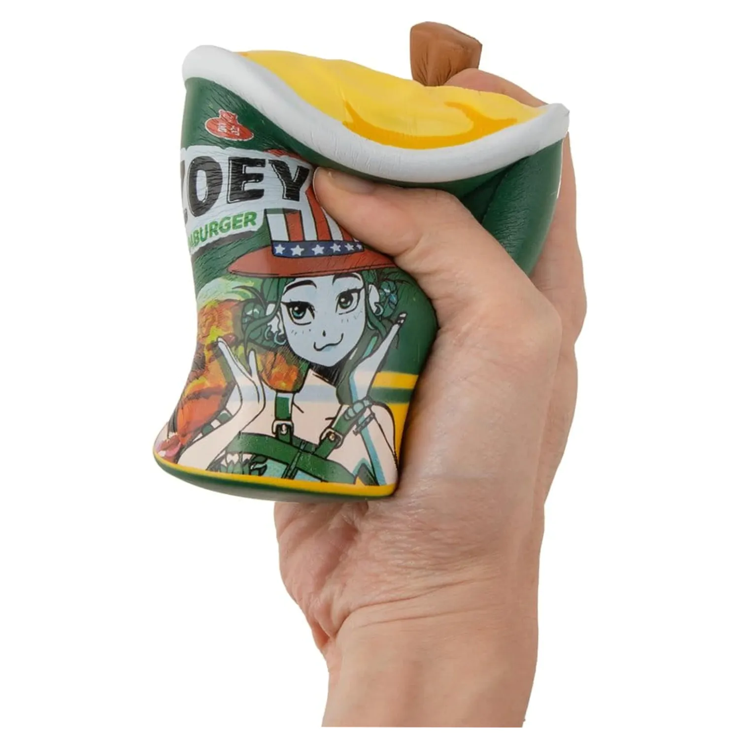 KPop Demon Hunters Squishy Antystresowa Figurka Zoey Hamburger Noodles zdjęcie produktu