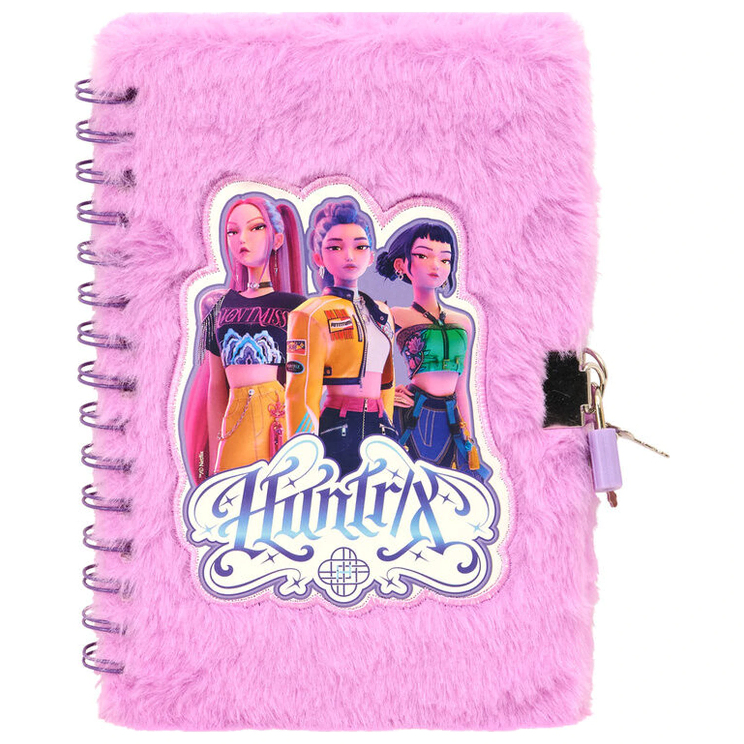 Kpop Demon Hunters zestaw: artykuły papiernicze, pamiętnik z kłódką + długopis zdjęcie produktu