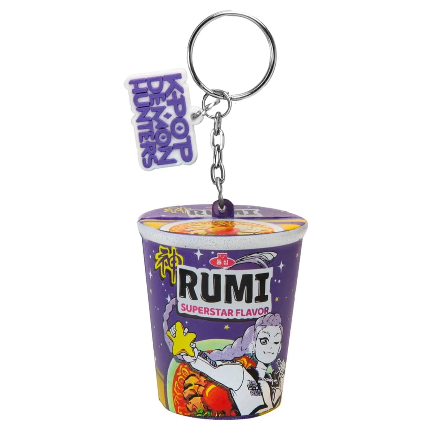 KPop Demon Hunters Squishy Brelok Rumi Superstar Flavor Noodles zdjęcie produktu