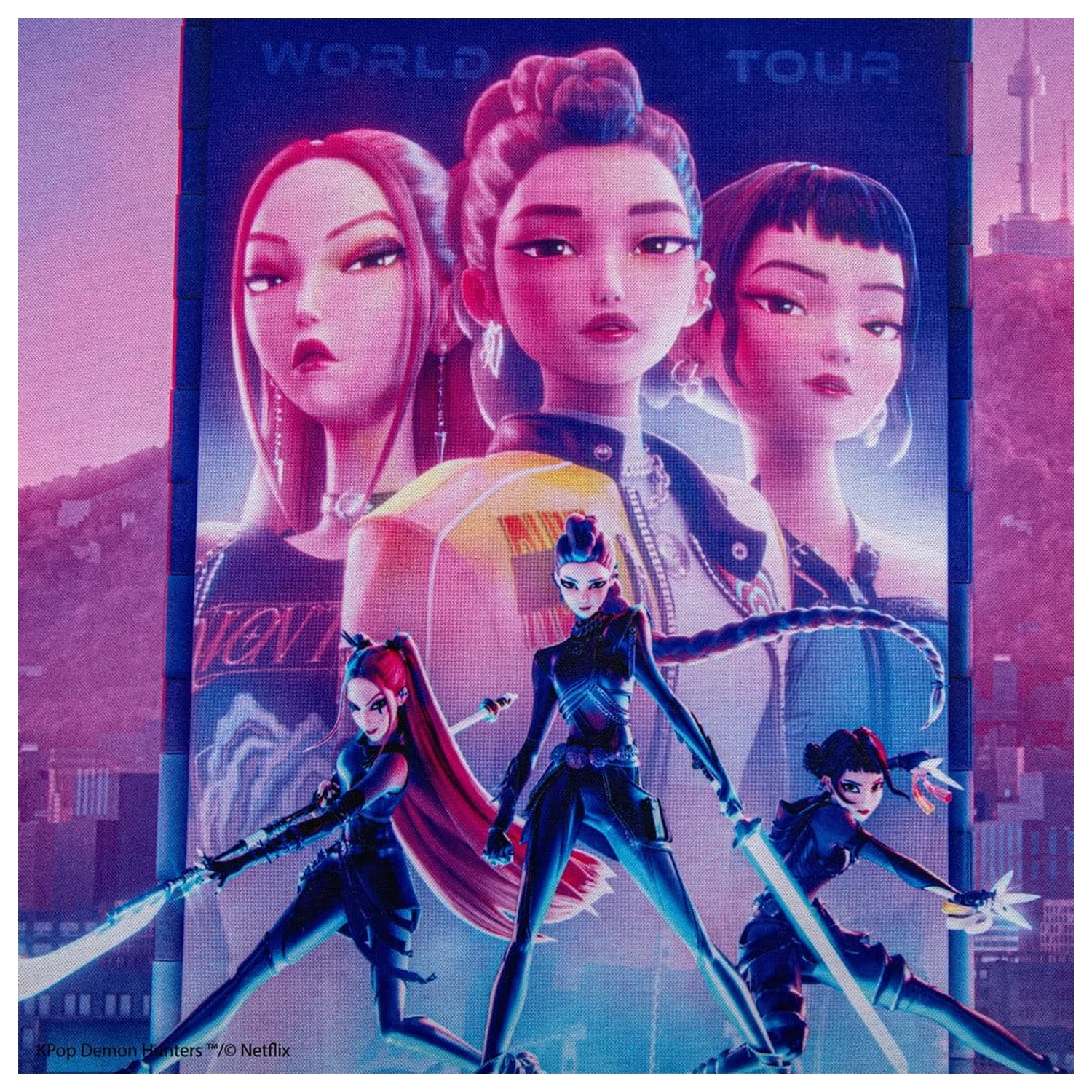 KPop Demon Hunters Podkładka na Biurko Takedown XL zdjęcie produktu