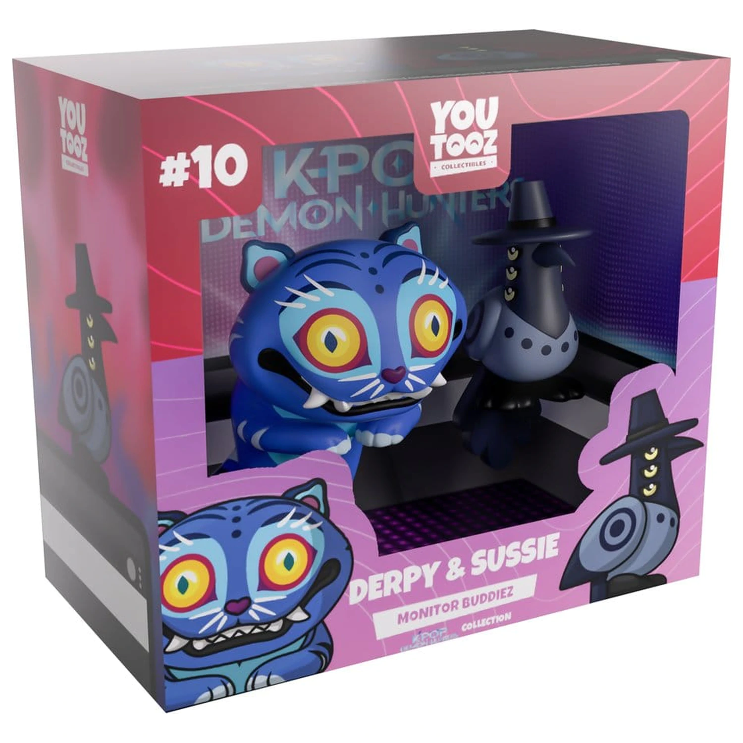 KPop Demon Hunters Figurki winylowe Derpy & Sussie Monitor Buddiez 6-8 cm zdjęcie produktu