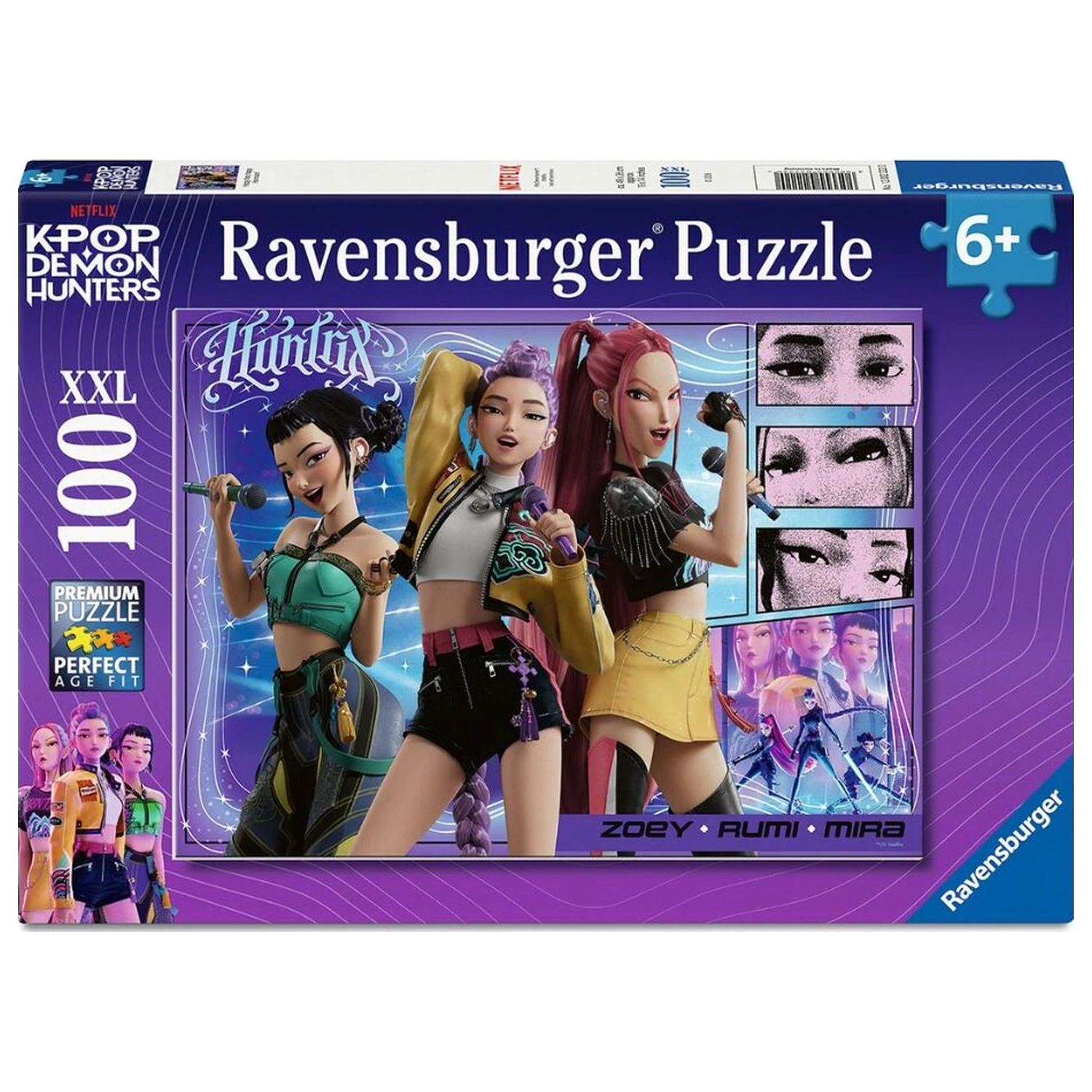 Kpop Demon Hunters XXL puzzle 100 szt. zdjęcie produktu