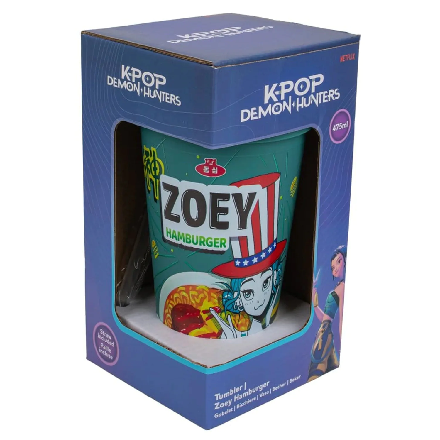 KPop Demon Hunters kubek Zoey Hamburger zdjęcie produktu