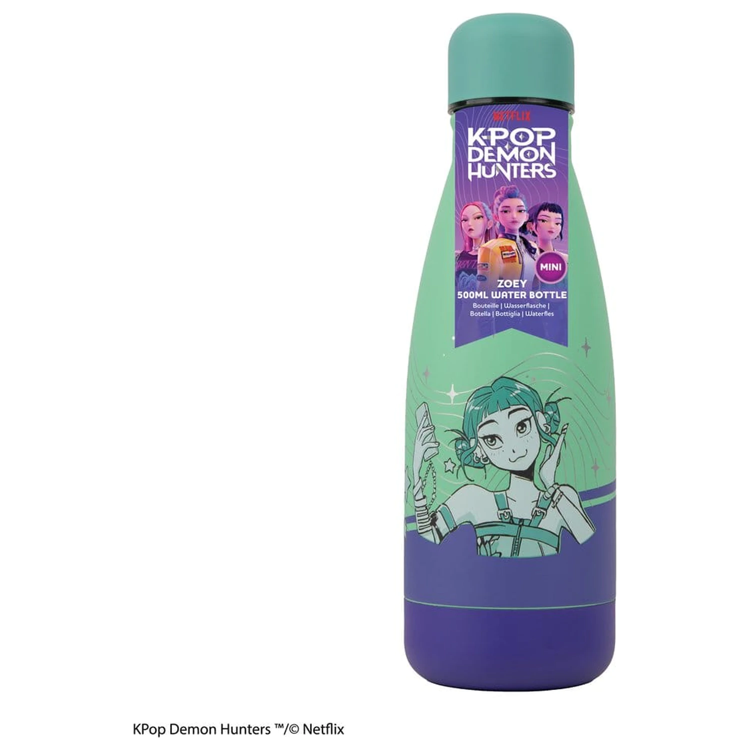 KPop Demon Hunters Mini Butelka na wodę Zoey zdjęcie produktu