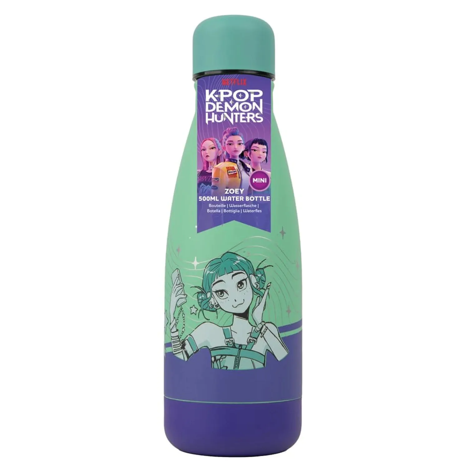 KPop Demon Hunters Mini Butelka na wodę Zoey zdjęcie produktu