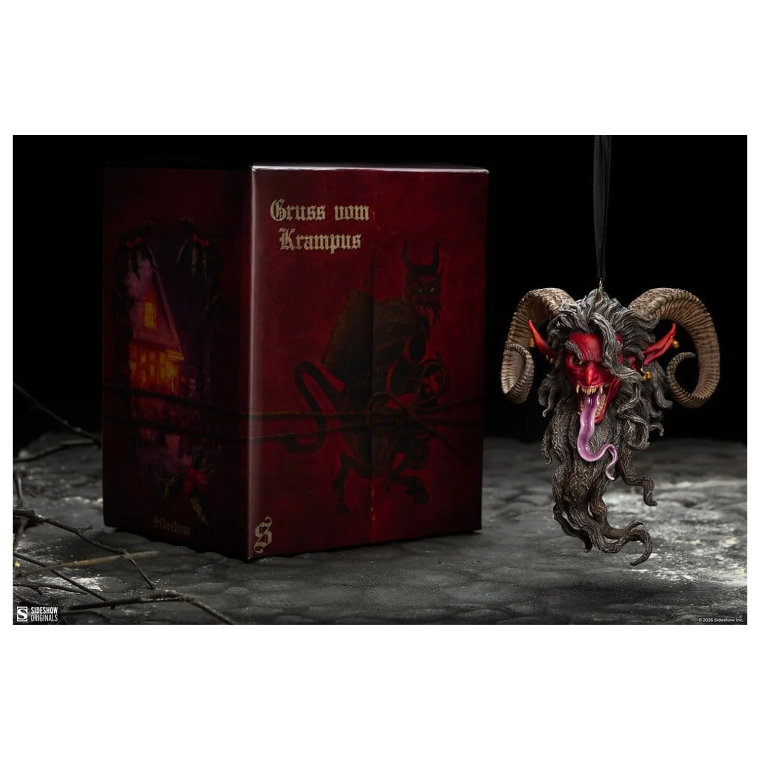 Ozdoba Krampus Der Krampus (Deadly Red) 17 cm zdjęcie produktu