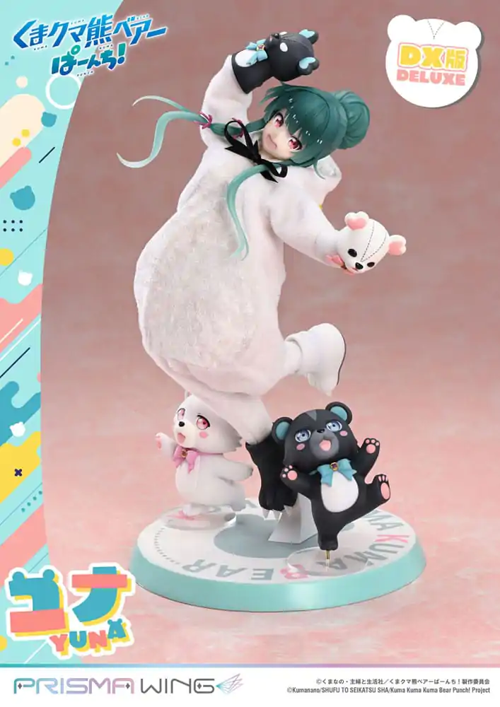 Kuma Kuma Kuma Bear Punch! Prisma Wing PVC Statuetka 1/7 Yuna Deluxe Version 28 cm zdjęcie produktu