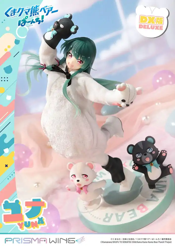 Kuma Kuma Kuma Bear Punch! Prisma Wing PVC Statuetka 1/7 Yuna Deluxe Version 28 cm zdjęcie produktu