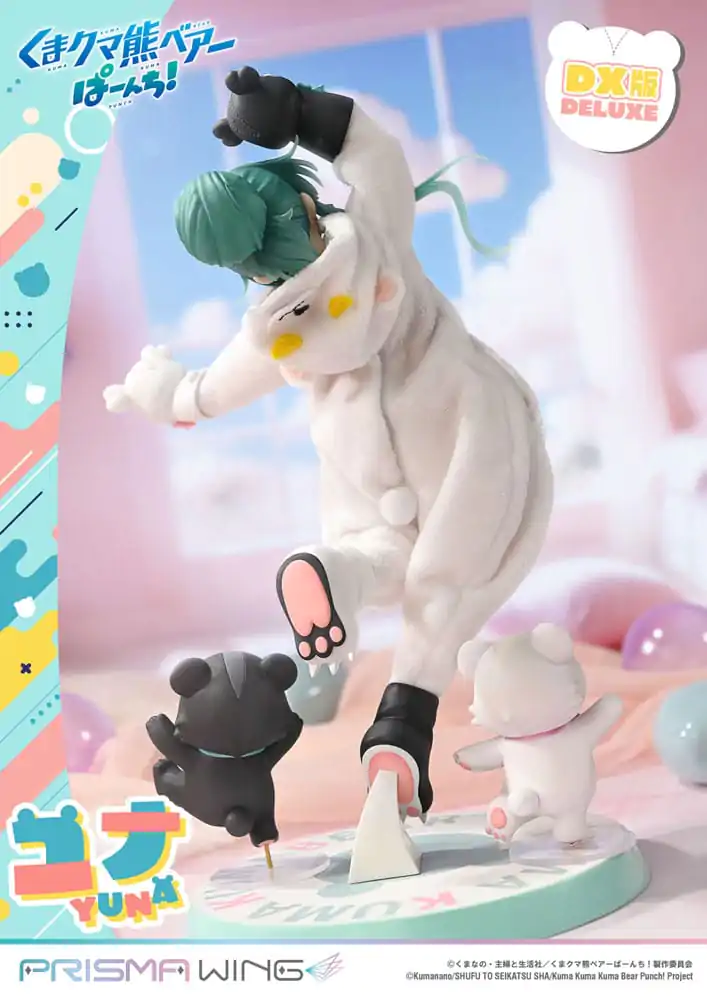 Kuma Kuma Kuma Bear Punch! Prisma Wing PVC Statuetka 1/7 Yuna Deluxe Version 28 cm zdjęcie produktu