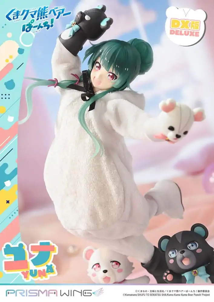 Kuma Kuma Kuma Bear Punch! Prisma Wing PVC Statuetka 1/7 Yuna Deluxe Version 28 cm zdjęcie produktu